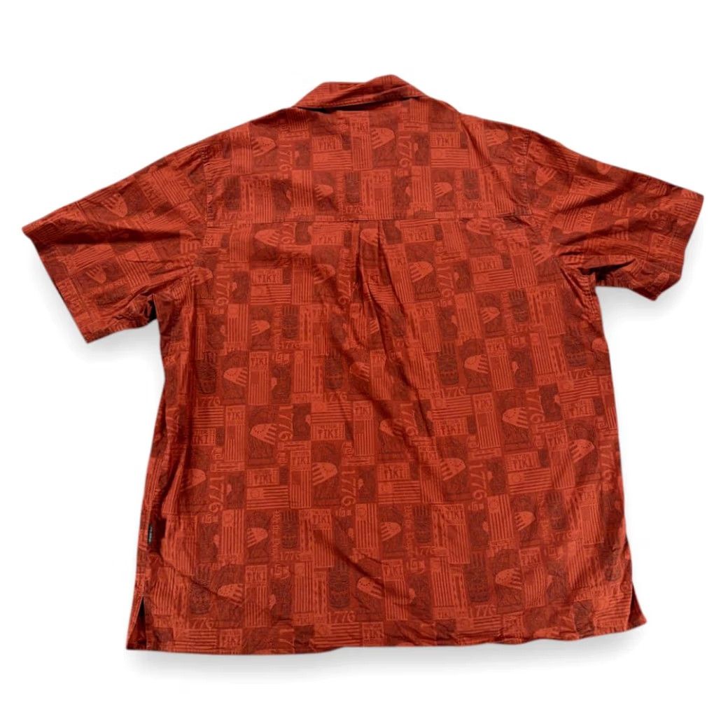 Vintage LA Police Gear Tactical Tiki Hawaiian Camp Shirt Adult EXTRA LARGE Red Snap Size US XL / EU 56 / 4 - 3 Thumbnail