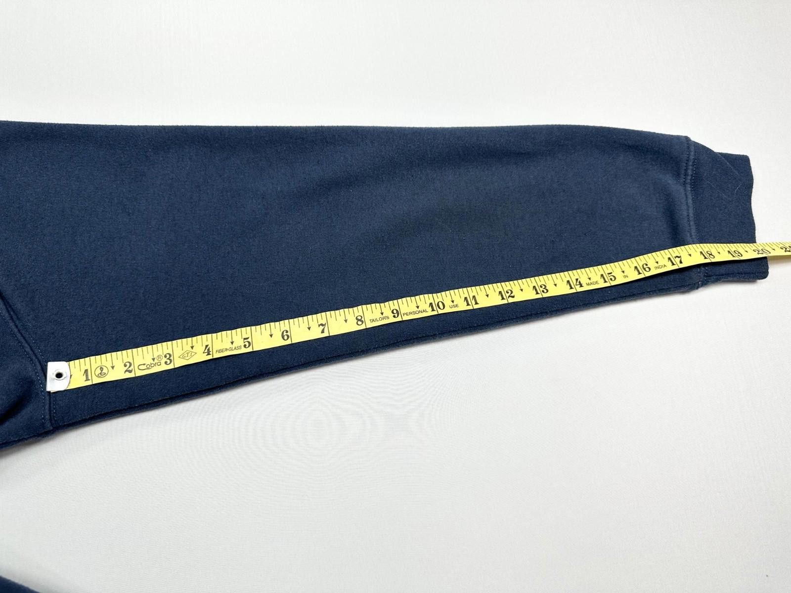 Croft & Barrow Croft & Barrow 1/4 Zip Extra Soft Fleece Pullover Blue Men L Size US L / EU 52-54 / 3 - 7 Thumbnail