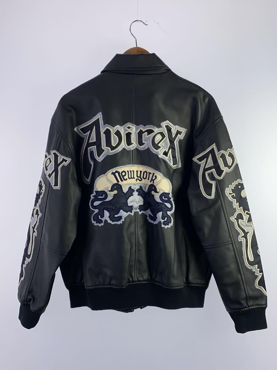 Avirex Avirex Lion Embroidery Polyester Leather Jacket Blouson Size US M / EU 48-50 / 2 - 2 Thumbnail