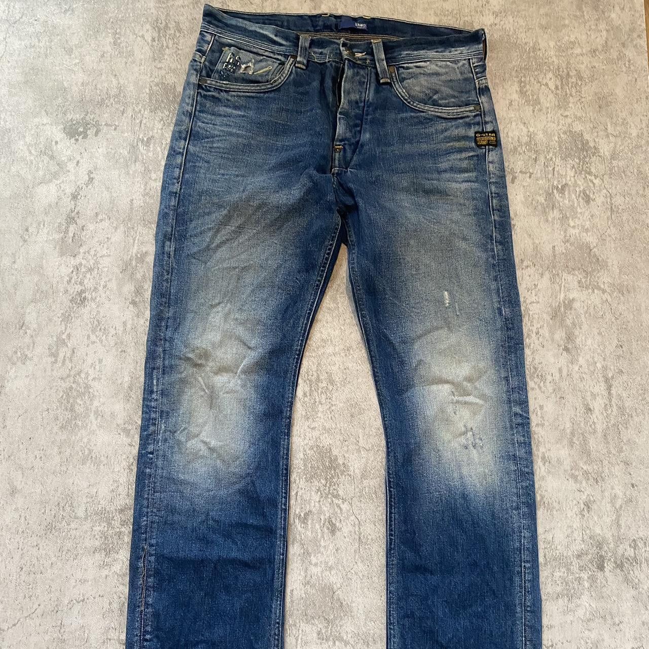 G-Star G-Star Raw denim jeans, navy blue #GStarRaw Size US 32 / EU 48 - 2 Thumbnail