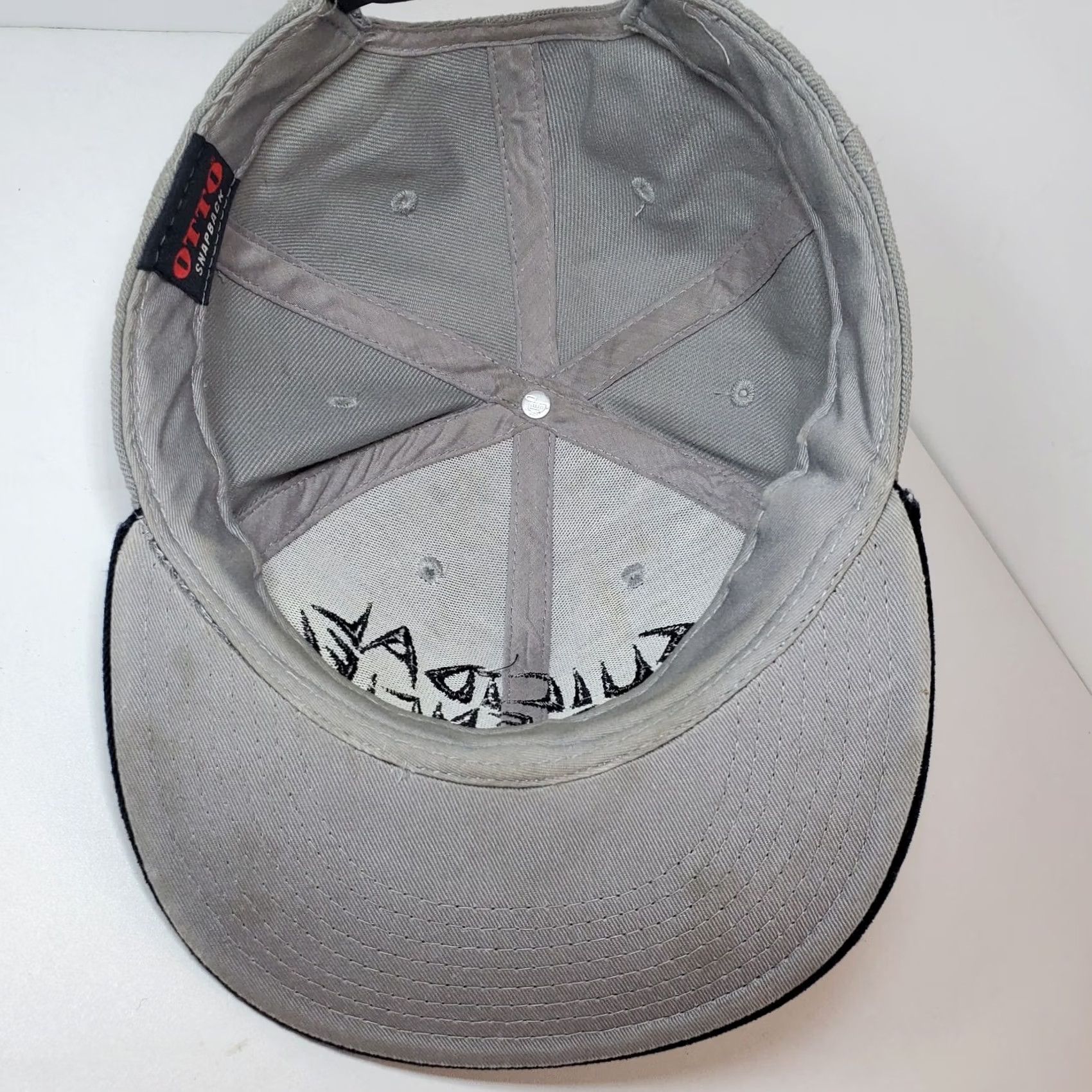 Logo 7 Suicidal Tendencies OG Black Logo Snapback Grey Hat Cap - Adjustable, OSFA, Men, Heavy Metal Band, Music, 80s 90s, Punk, Logo Print Size ONE SIZE - 5 Thumbnail