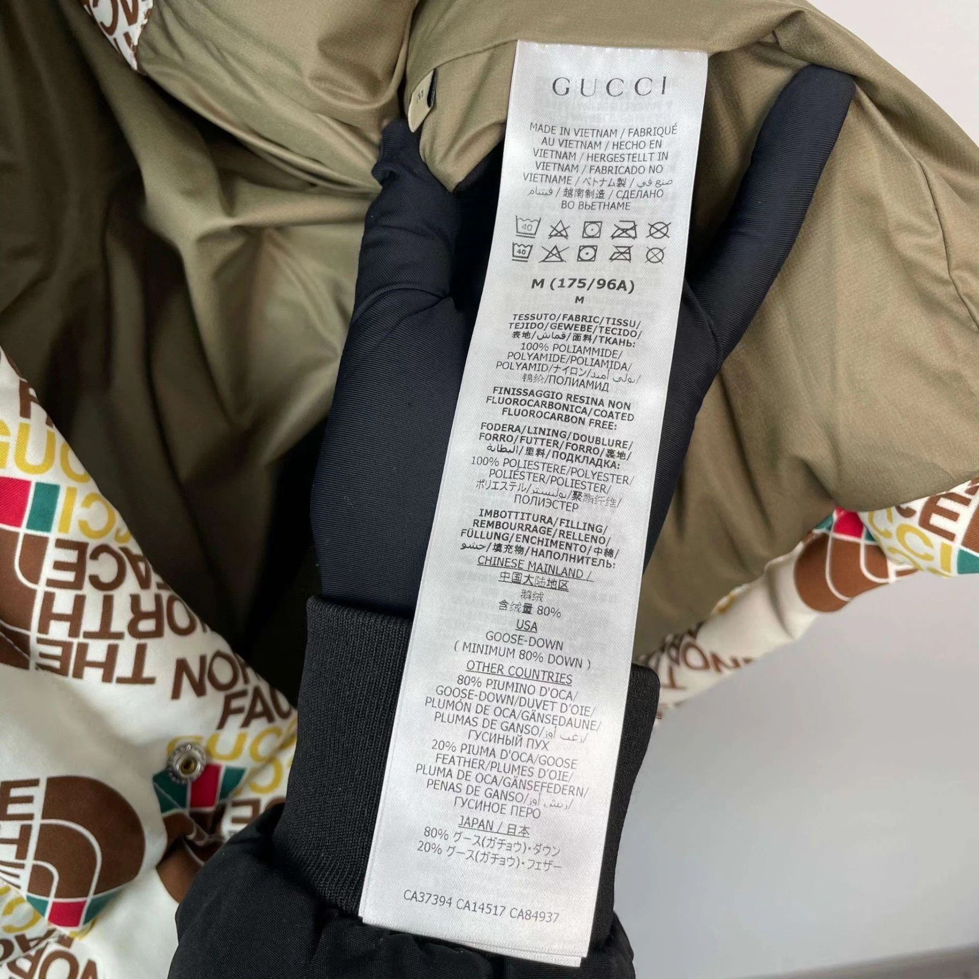Gucci Gucci down vest M colorblock Size US M / EU 48-50 / 2 - 6 Thumbnail