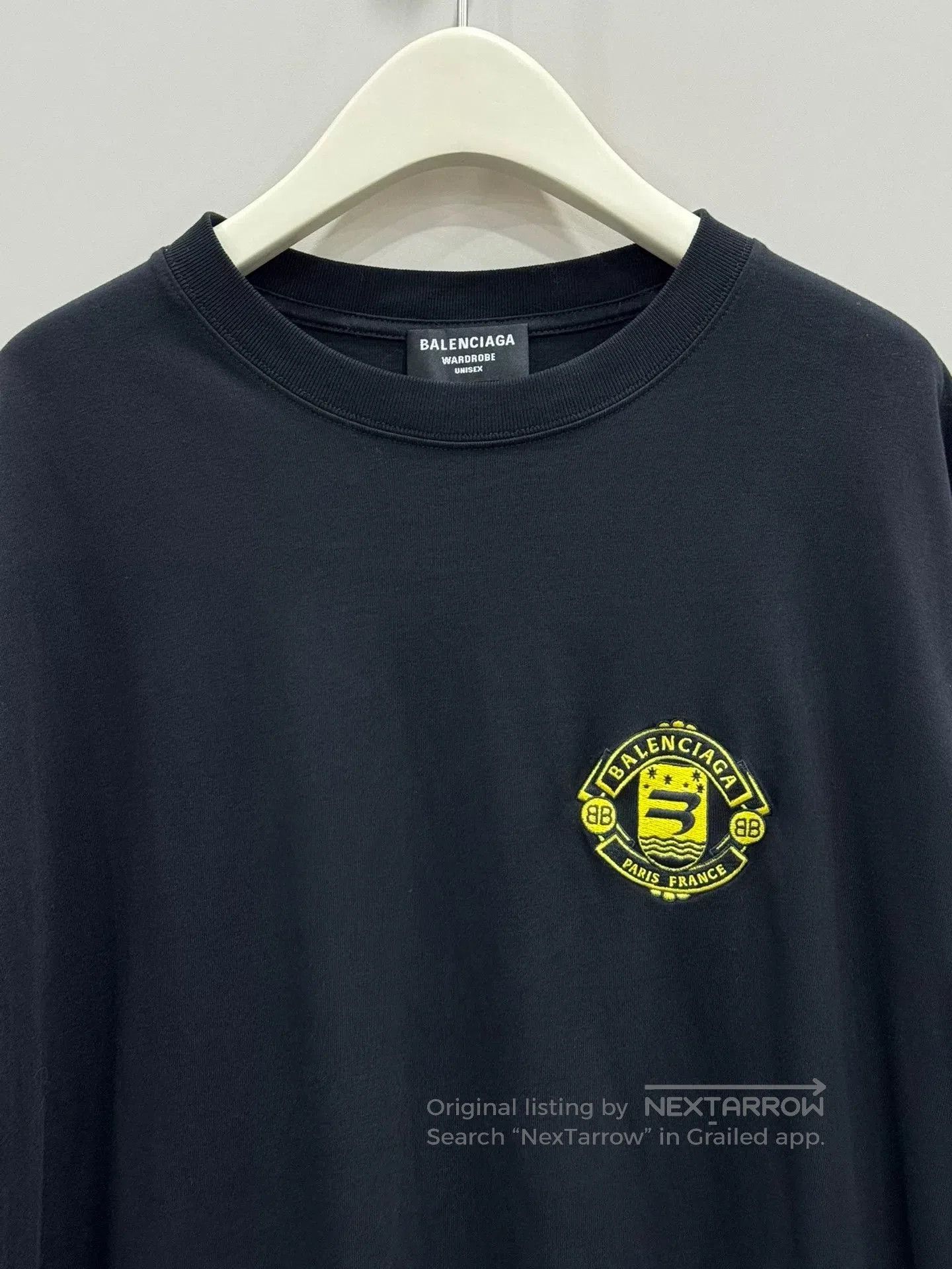 Balenciaga Balenciaga Short Sleeve Embroidered T-Shirt M. Size US M / EU 48-50 / 2 - 3 Thumbnail