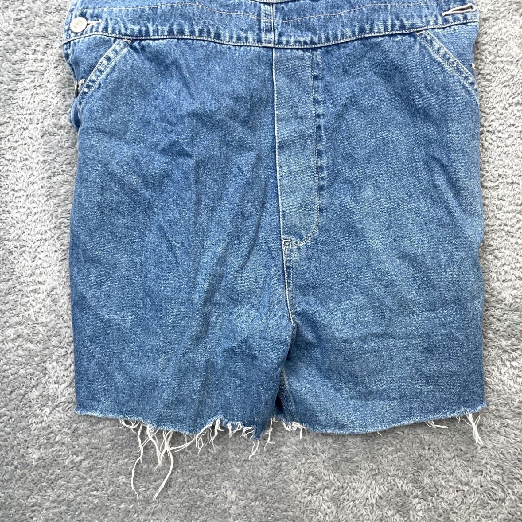 Gap Gap Overalls Womens Extra Small Blue Denim Shortalls Bibs Shorts Medium Wash Casual Workwear City Preppy Womens Shortalls Bagable? Size 26" / US 2 / IT 38 - 5 Thumbnail