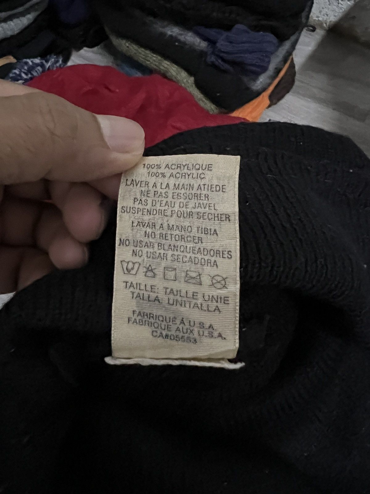 Nike Vintage Nike Swoosh Beanie Hat Size ONE SIZE - 7 Thumbnail