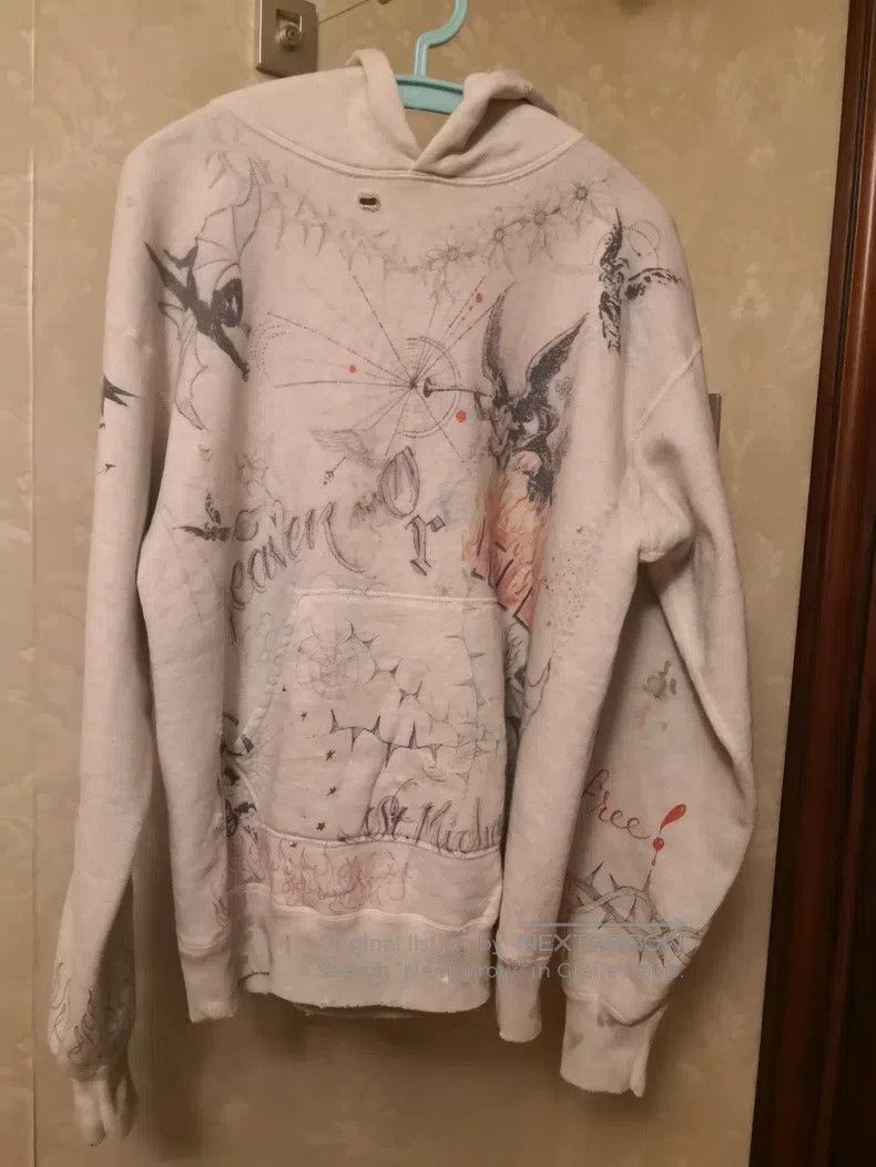 Saint Michael Saint Michael Printed Hoodie Size US L / EU 52-54 / 3 - 2 Thumbnail