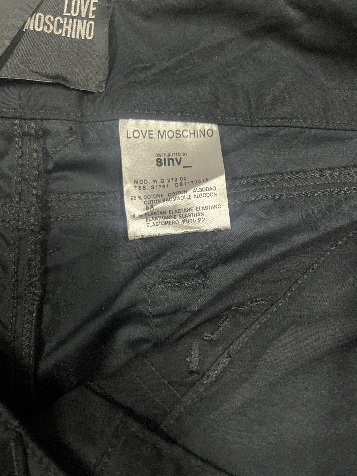 Love Moschino Love moschino black pants Size 31" - 12 Thumbnail