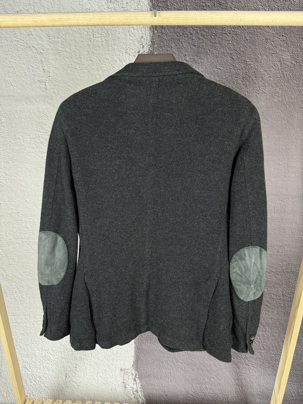 Tombolini Tombolini flying gray lana wool/nylon blazer men's 52R Size 42R - 12 Thumbnail