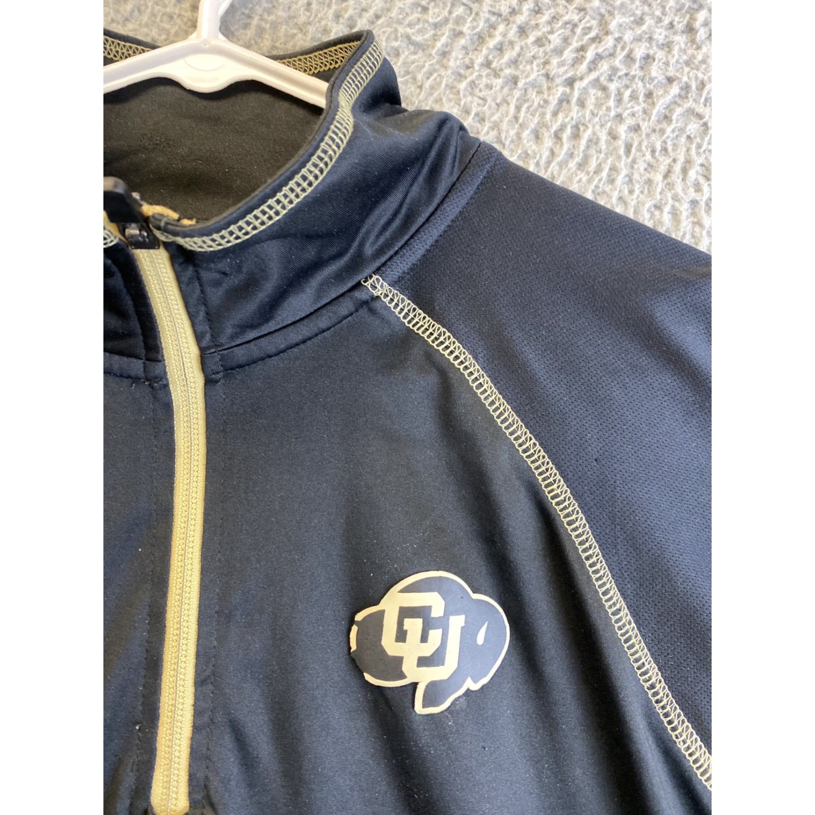Champion VINTAGE Champion Pullover Shirt Mens M Black CU Buffaloes 1/4 Zip Golf College 90s Mens Size US M / EU 48-50 / 2 - 2 Thumbnail