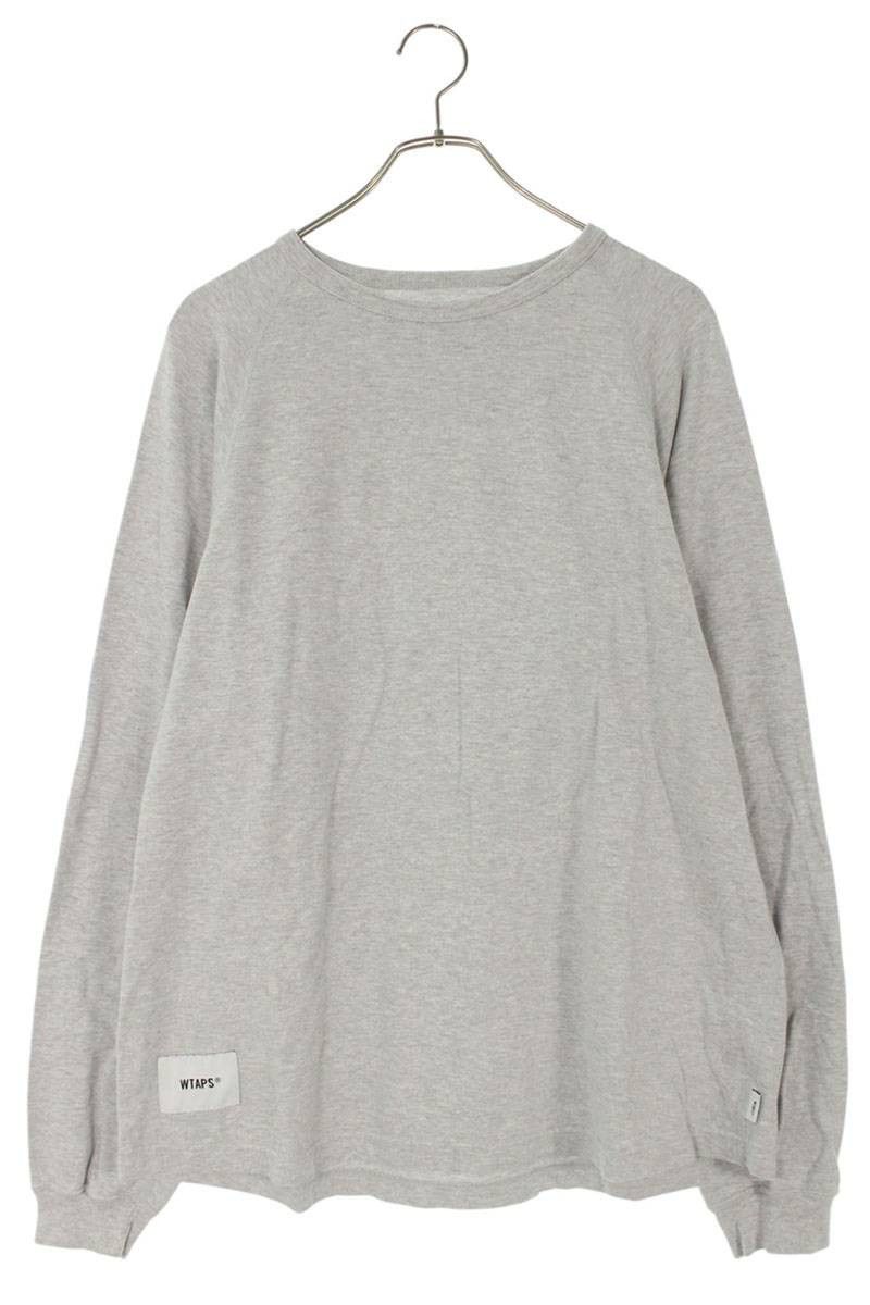 Wtaps WTAPS 24SS Ian Raglan Long Sleeve Tee Gray Size M Size US M / EU 48-50 / 2 - 1 Thumbnail