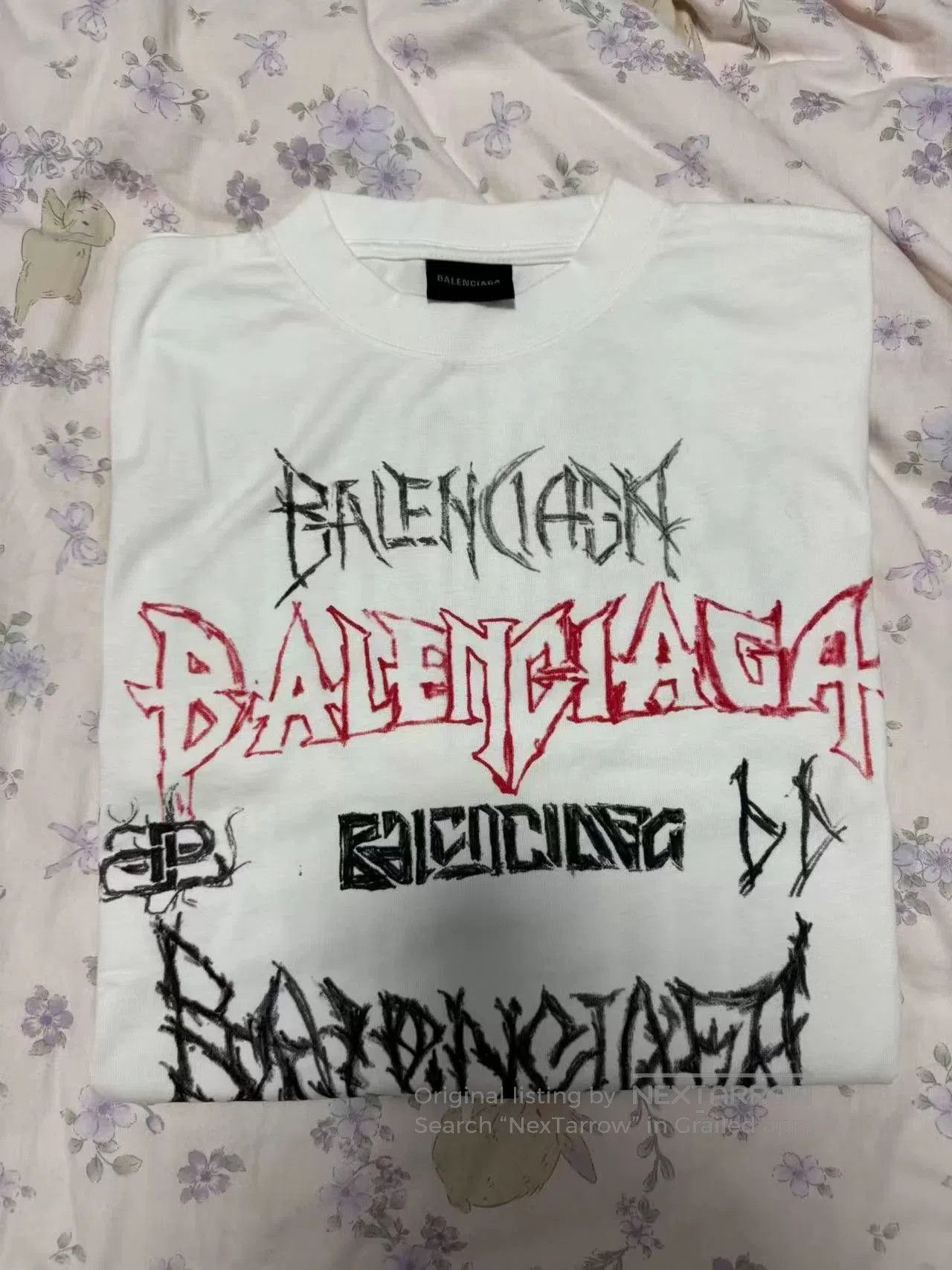 Balenciaga Balenciaga Dragon Year Graffiti Tee. Size US S / EU 44-46 / 1 - 1 Thumbnail