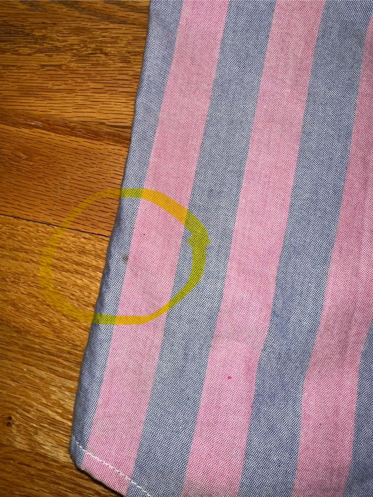 Only NY Only NY Striped Short Sleeve Button Up size Small ( Size US S / EU 44-46 / 1 - 8 Thumbnail