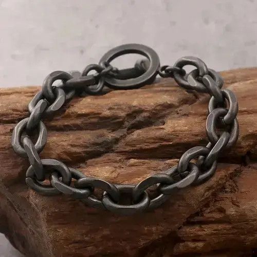 Jewelry Black Chain Bracelets Size ONE SIZE - 2 Thumbnail