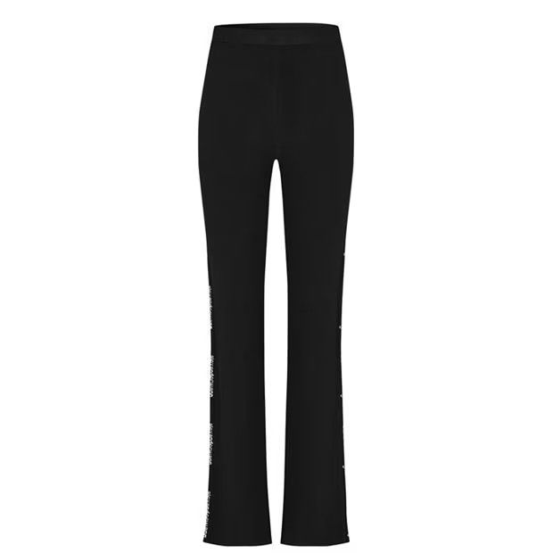 Alexander Wang o1g2r1mq0824 Jacquard Logo Legging in Black & White Size 29" - 3 Thumbnail