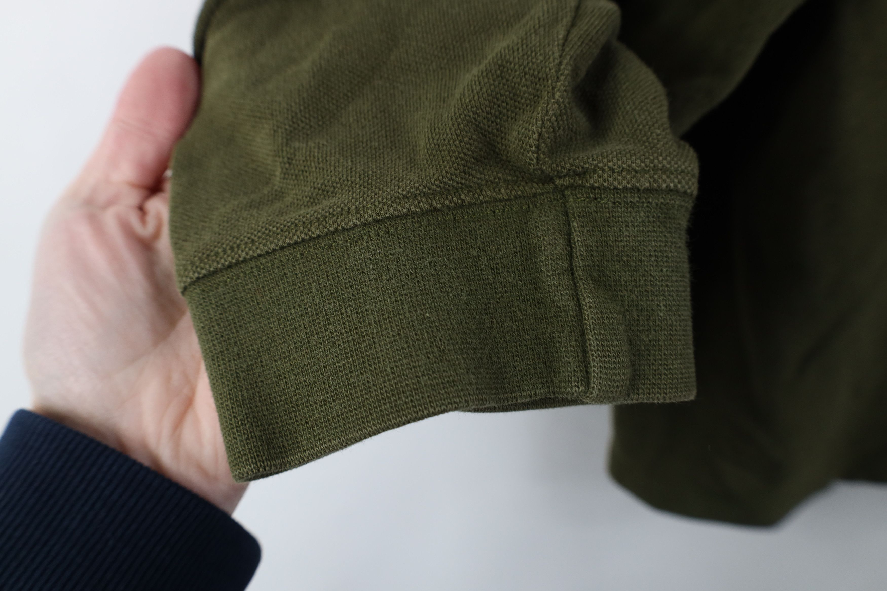 Eddie Bauer Vintage 90s Eddie Bauer Long Sleeve Polo Shirt Army Green Size US L / EU 52-54 / 3 - 9 Thumbnail
