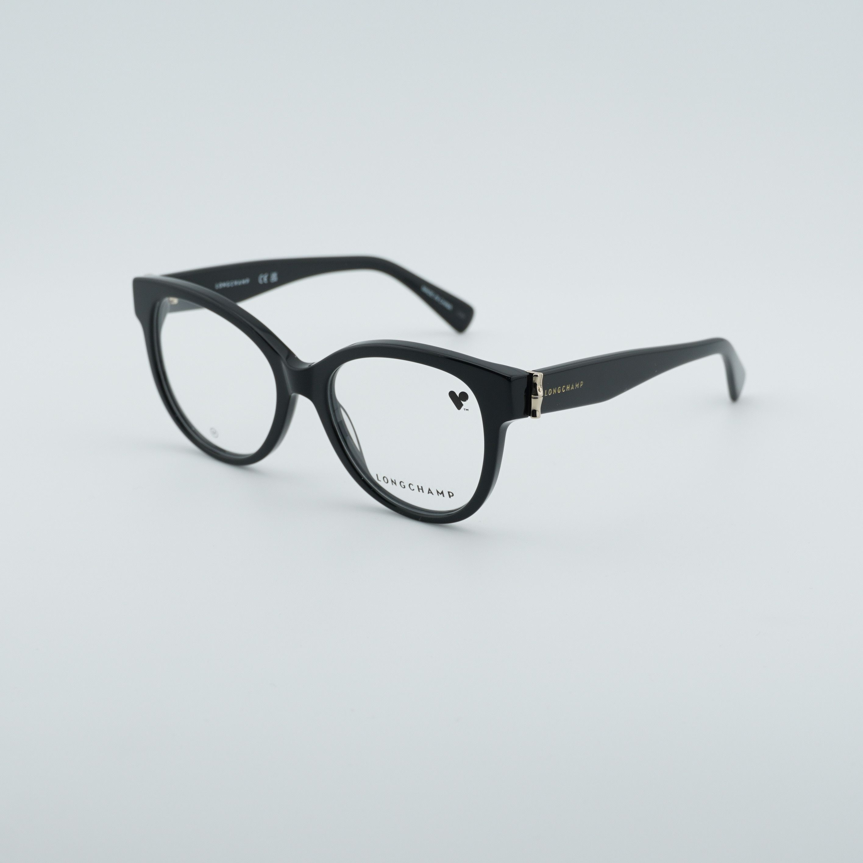 Longchamp Longchamp LO2714 001 Eyeglasses Black 52mm Square Frame Size ONE SIZE - 1 Thumbnail