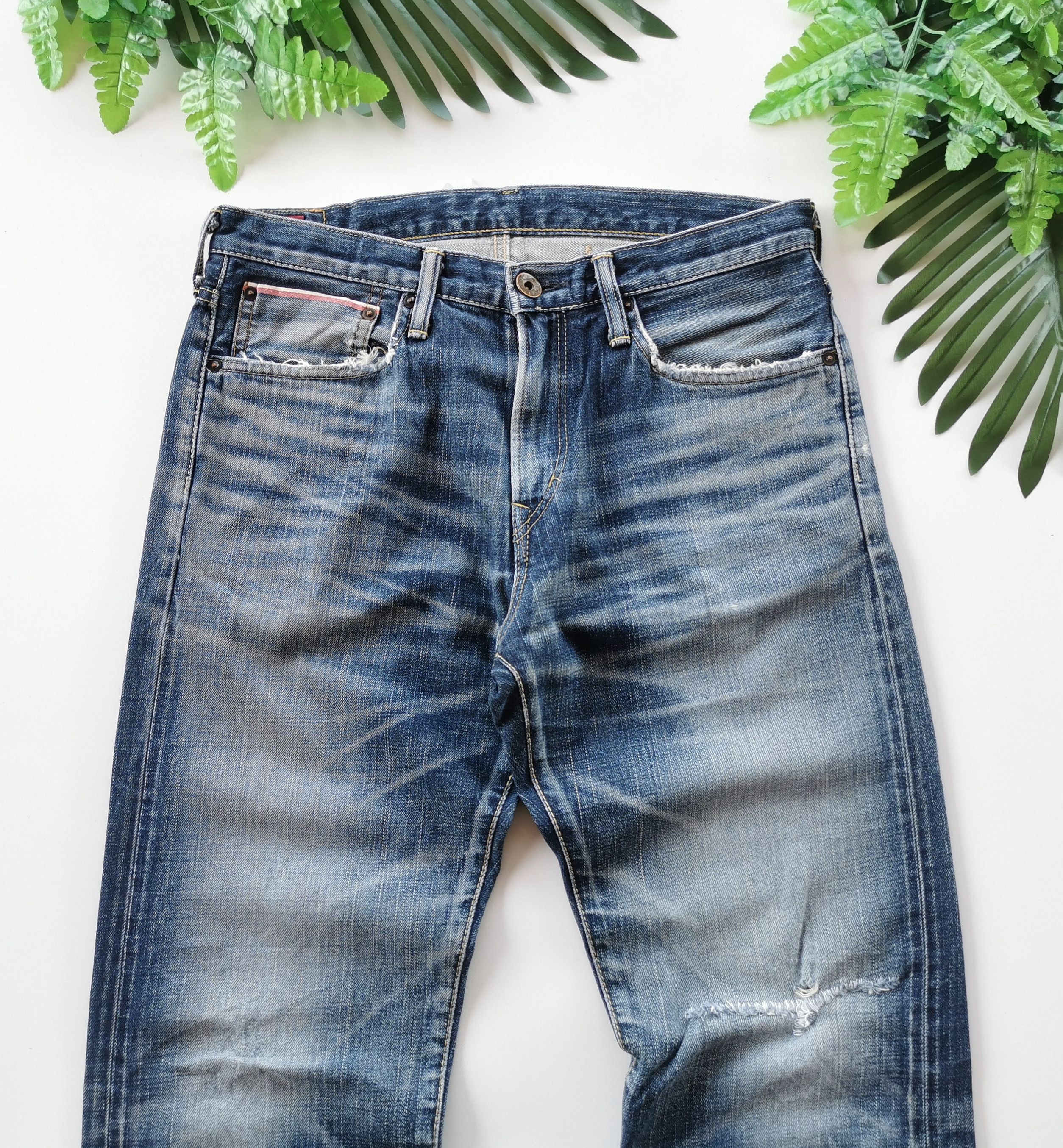 Edwin Edwin 505 zx Selvedge Denim Jeans Size US 32 / EU 48 - 3 Thumbnail