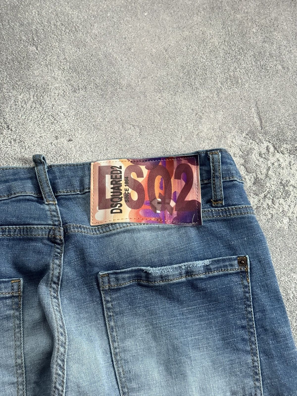 Dsquared2 Dsquared2 48size distressed denim pants trousers jeans Y2K Size US 34 / EU 50 - 13 Thumbnail