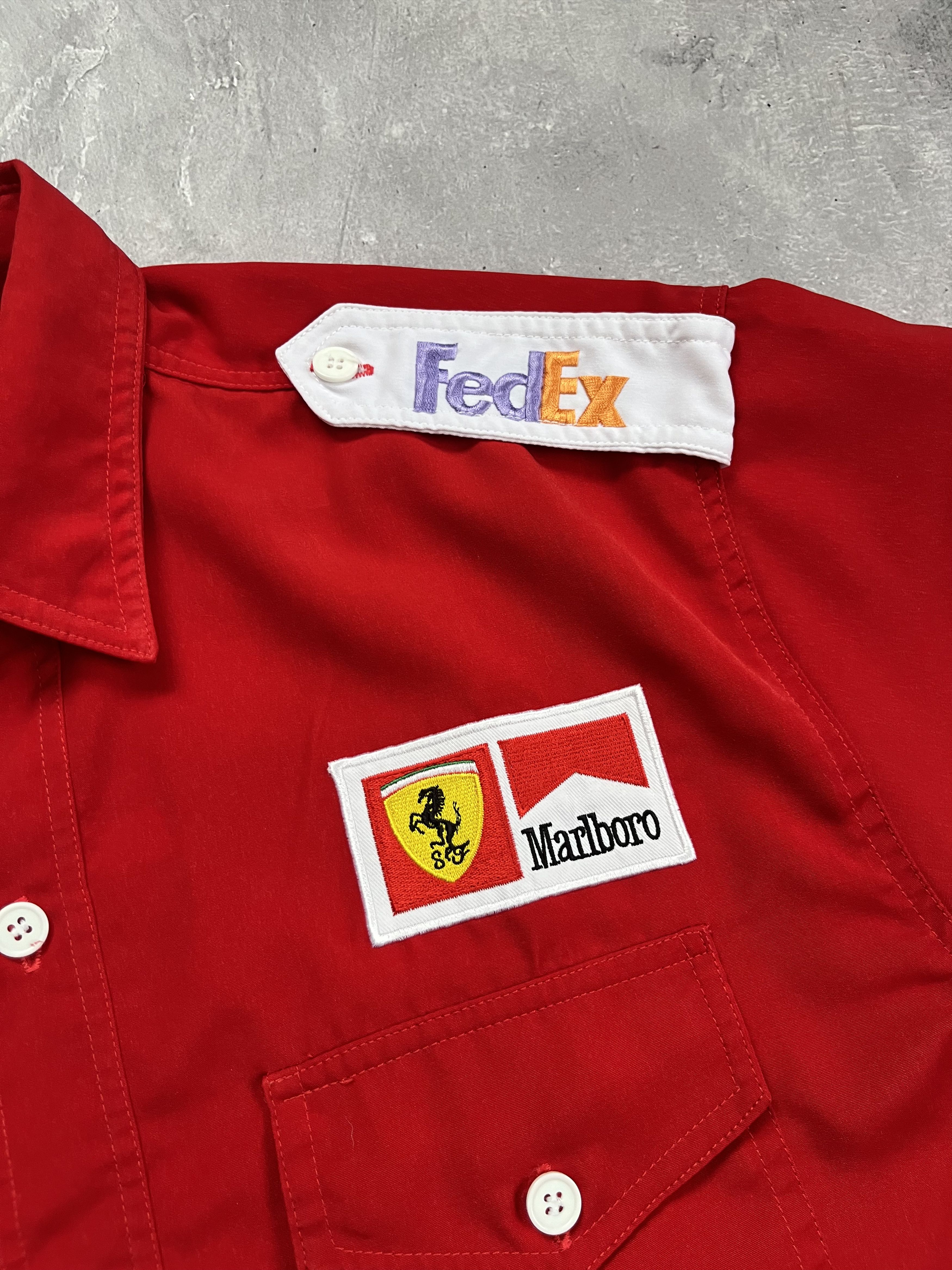 Ferrari Vintage Ferrari Marlboro Tommy Hilfiger Shirt Schumacher Size US L / EU 52-54 / 3 - 4 Thumbnail