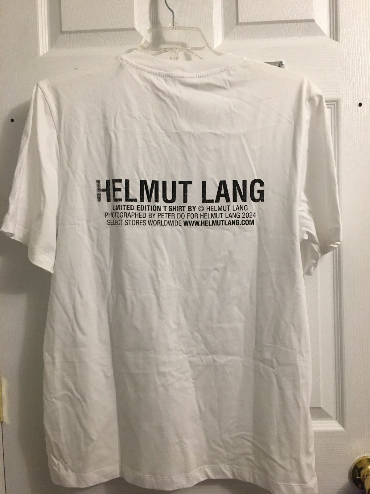 Helmut Lang Helmut Lang White Postcard Tee Large Size US L / EU 52-54 / 3 - 2 Thumbnail