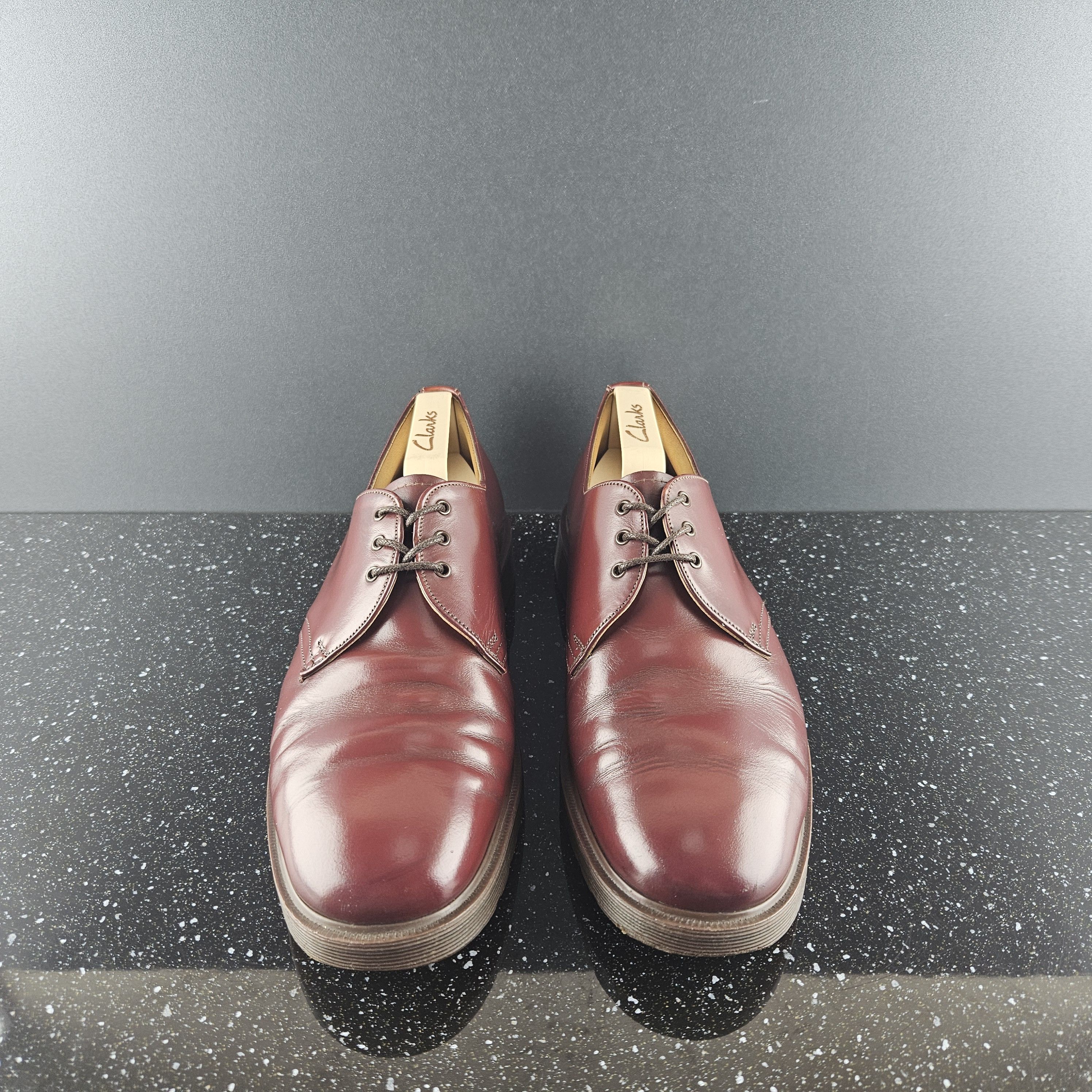 Dr. Martens Vintage 70-80 Dr. Martens red leather shoes Sz 9 Size US 10 / EU 43 - 3 Thumbnail