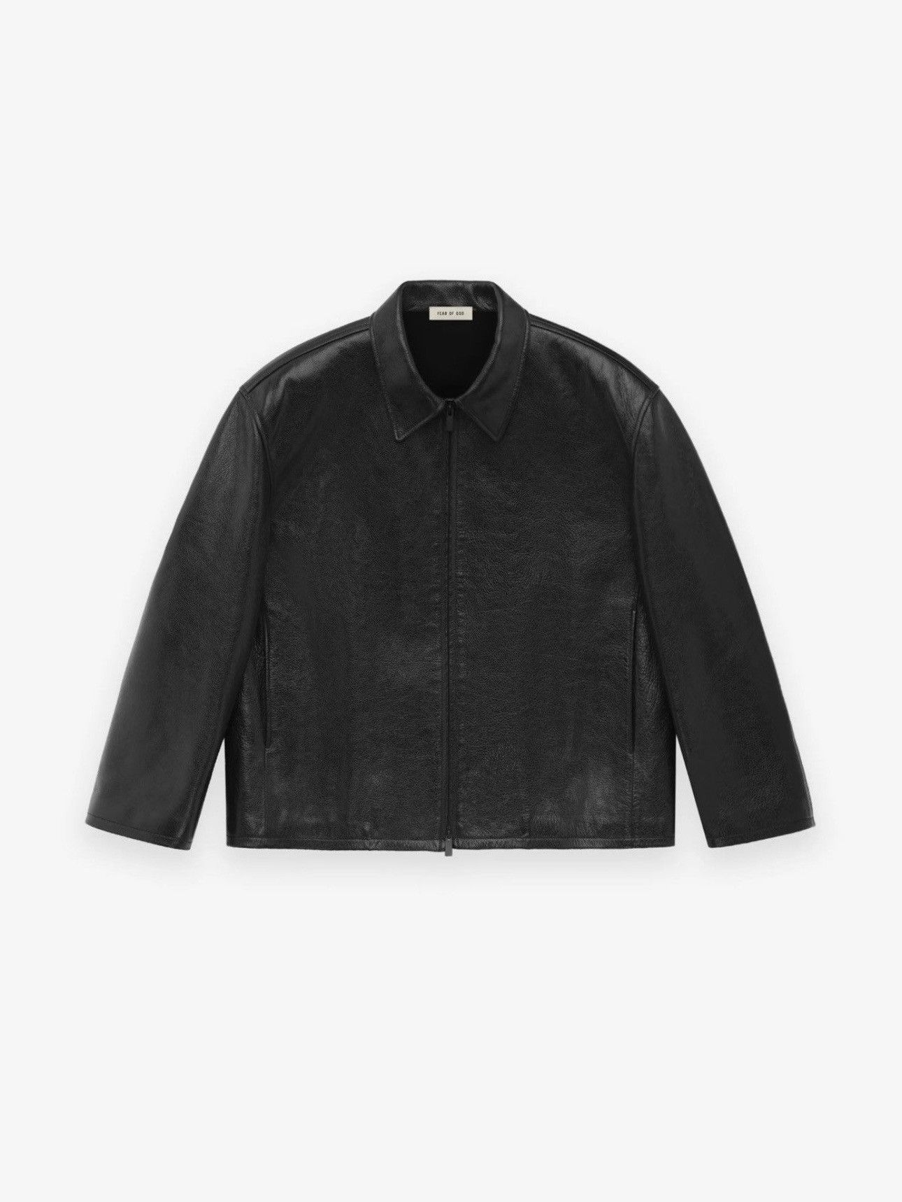 Fear of God Fear of God Full Grain Leather Jacket Size US L / EU 52-54 / 3 - 9 Thumbnail