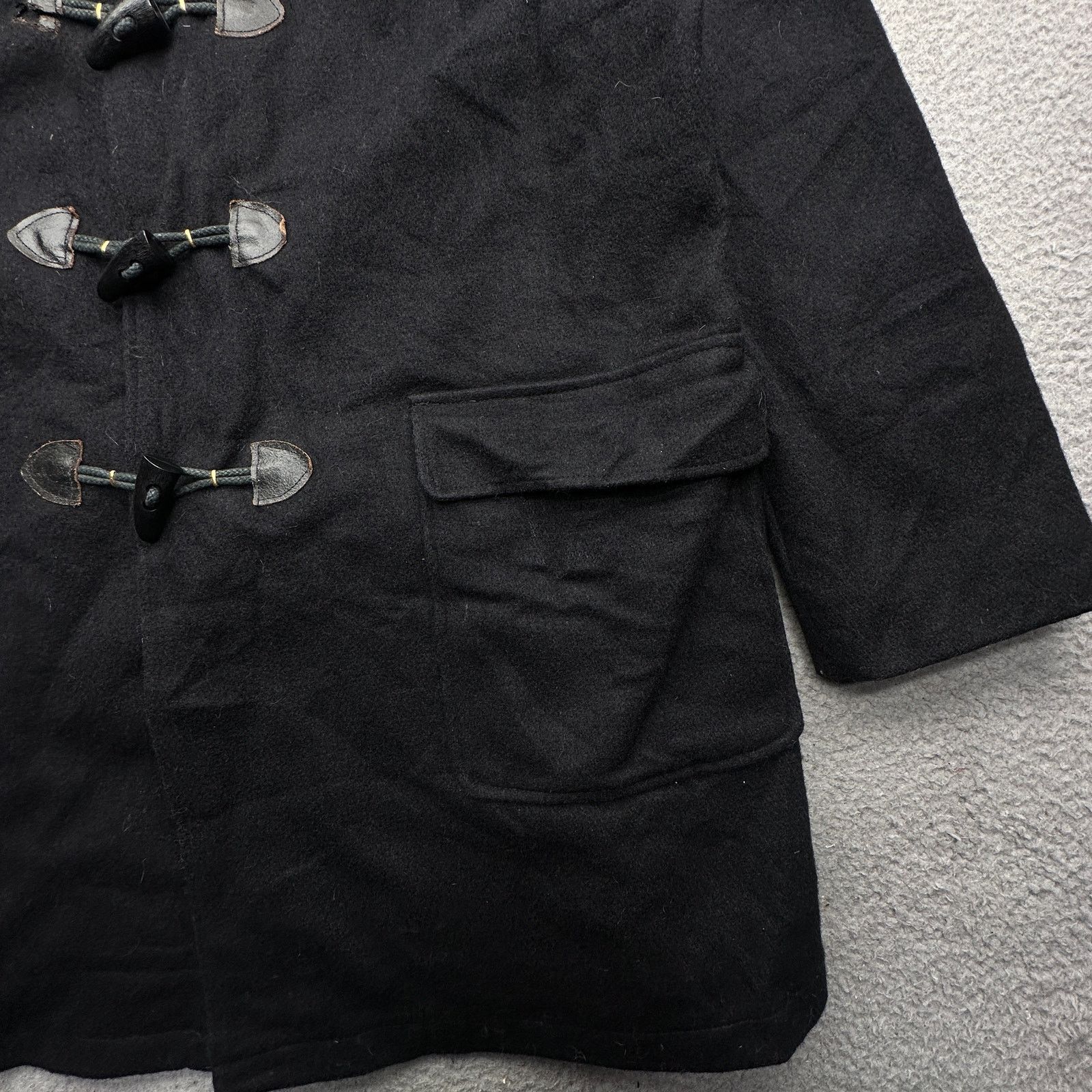 Woolrich Woolen Mills VTG Woolrich Duffle Wool Coat Mens XL 44 Toggles Plaid Lined Size US XL / EU 56 / 4 - 13 Thumbnail
