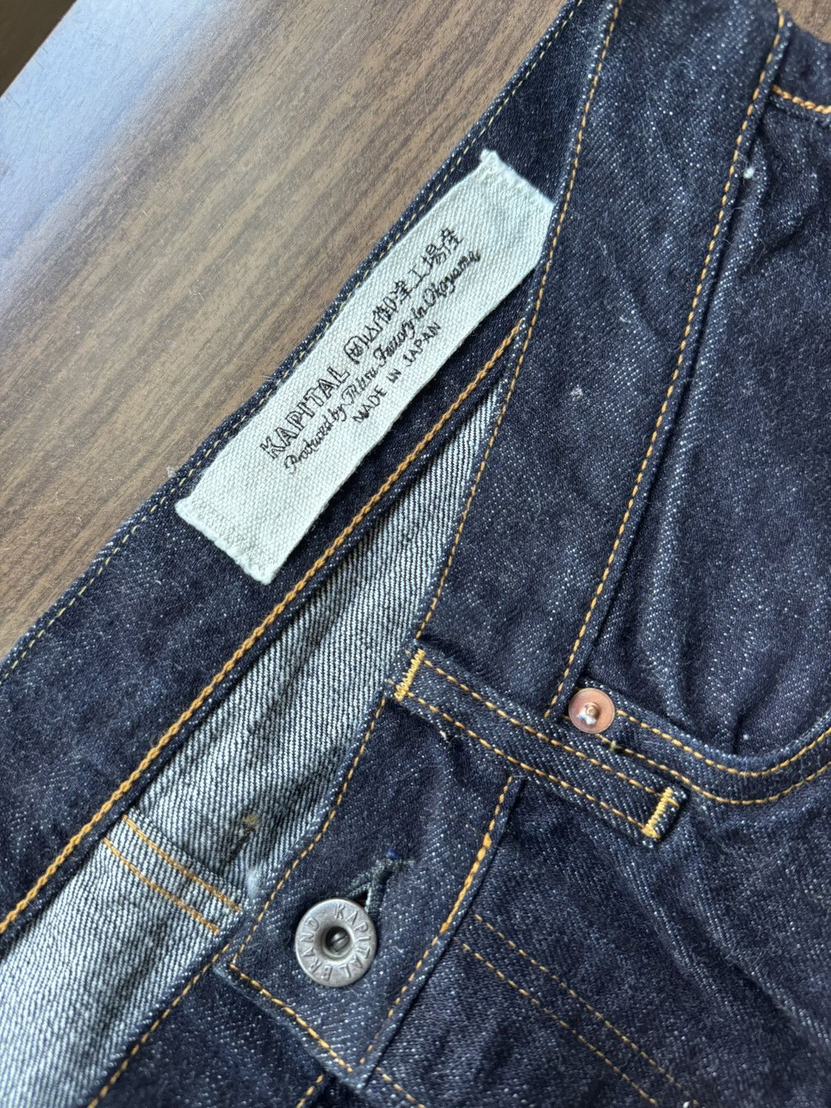 Kapital 14oz Denim 5P TH Straight SLP102 Size US 36 / EU 52 - 4 Thumbnail