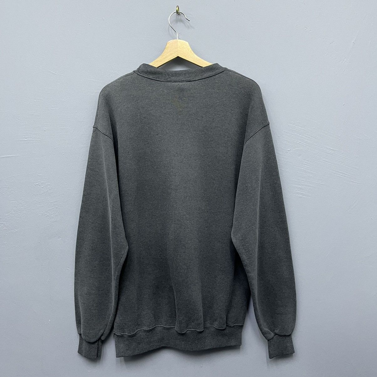 Adidas Vintage 90s Adidas Trefoil Big Logo Sweatshirt Size US L / EU 52-54 / 3 - 2 Thumbnail