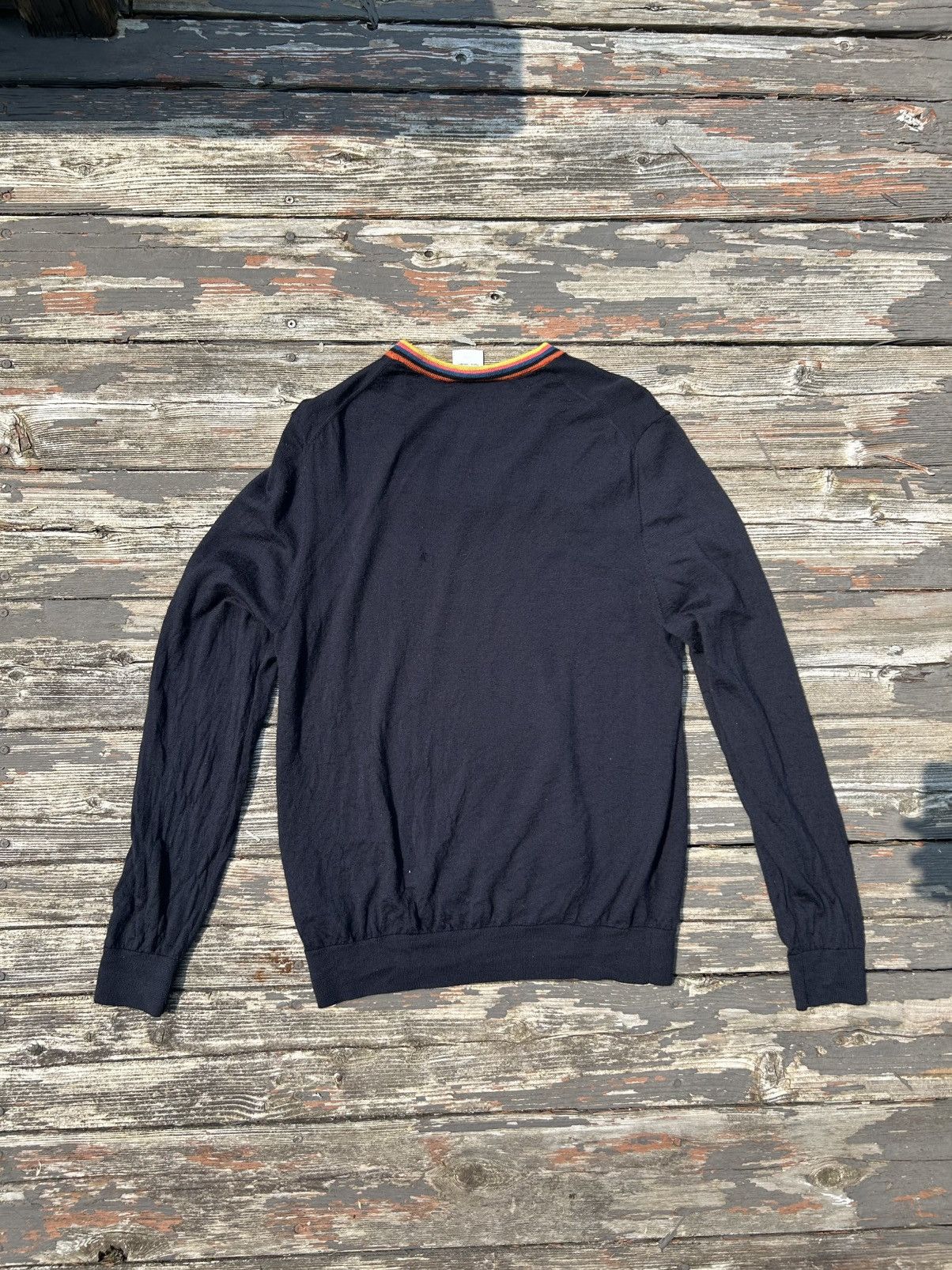 Paul Smith Paul Smith Merino Wool Sweater Size US L / EU 52-54 / 3 - 2 Thumbnail