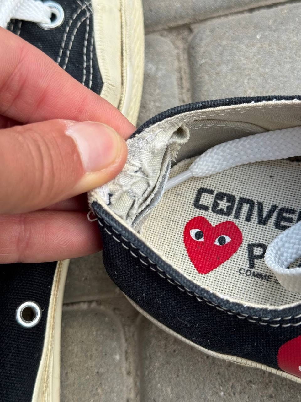 Comme des Garcons Converse Comme Des Garcons Chuck Taylor Low Trainers 7 Size US 7 / EU 40 - 15 Thumbnail