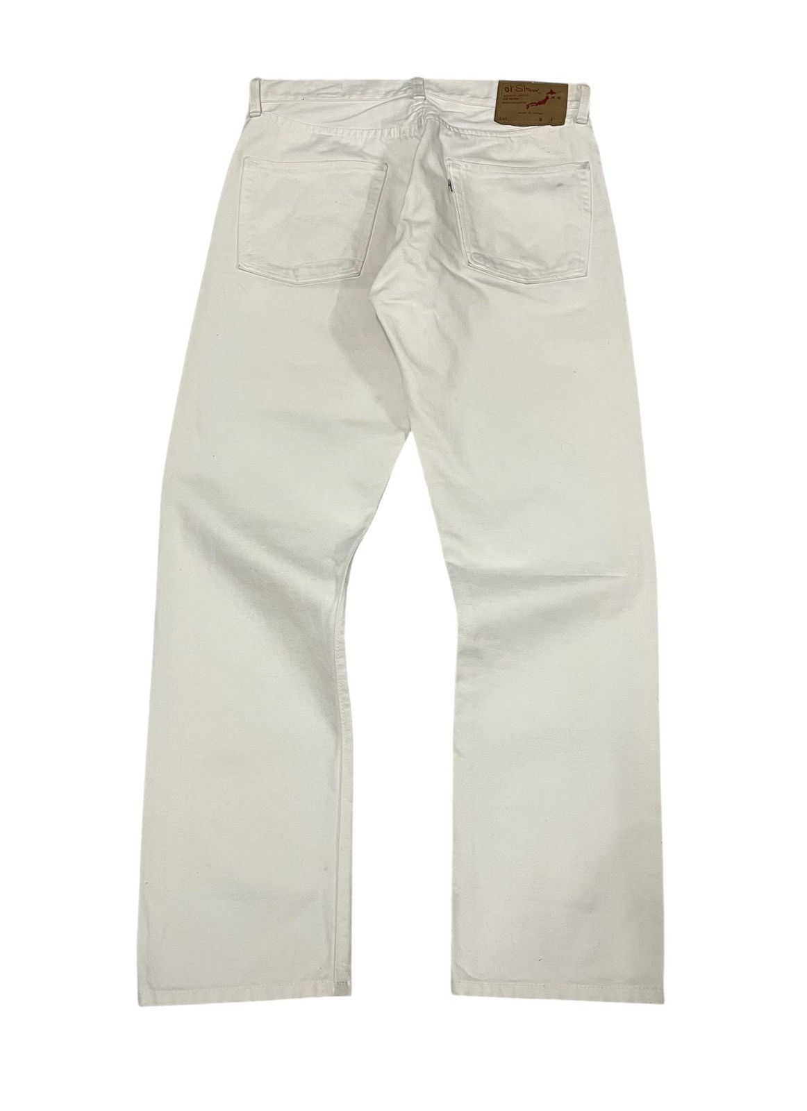 Orslow Orslow Japan White Jeans Size US 30 / EU 46 - 2 Thumbnail