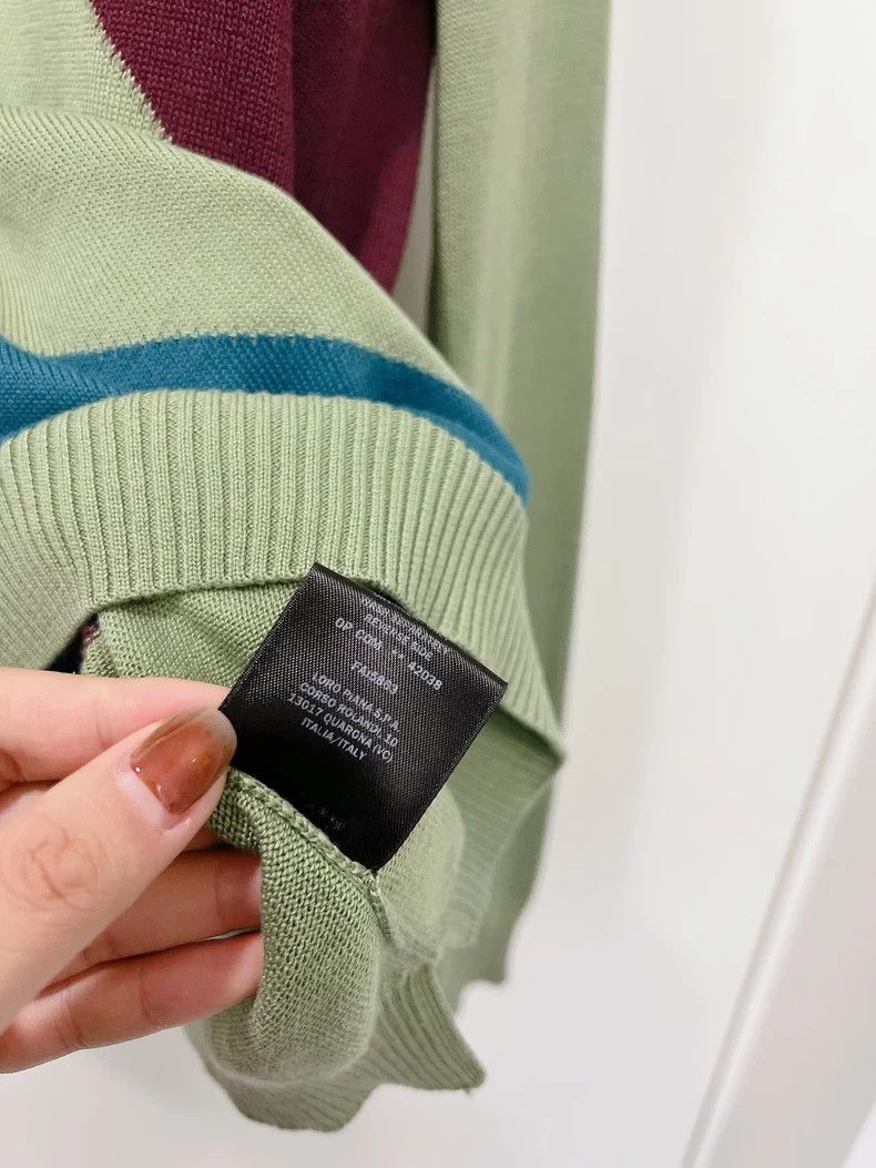Loro Piana Loro Piana Color-blocked knitwear sweater 2506-Nextarrow Size XS / US 0-2 / IT 36-38 - 9 Thumbnail