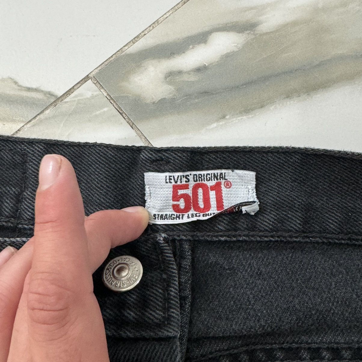 Levi's × Vintage VINTAGE 90s 5 BUTTON BLACK LEVI’S! Size US 36 / EU 52 - 8 Thumbnail