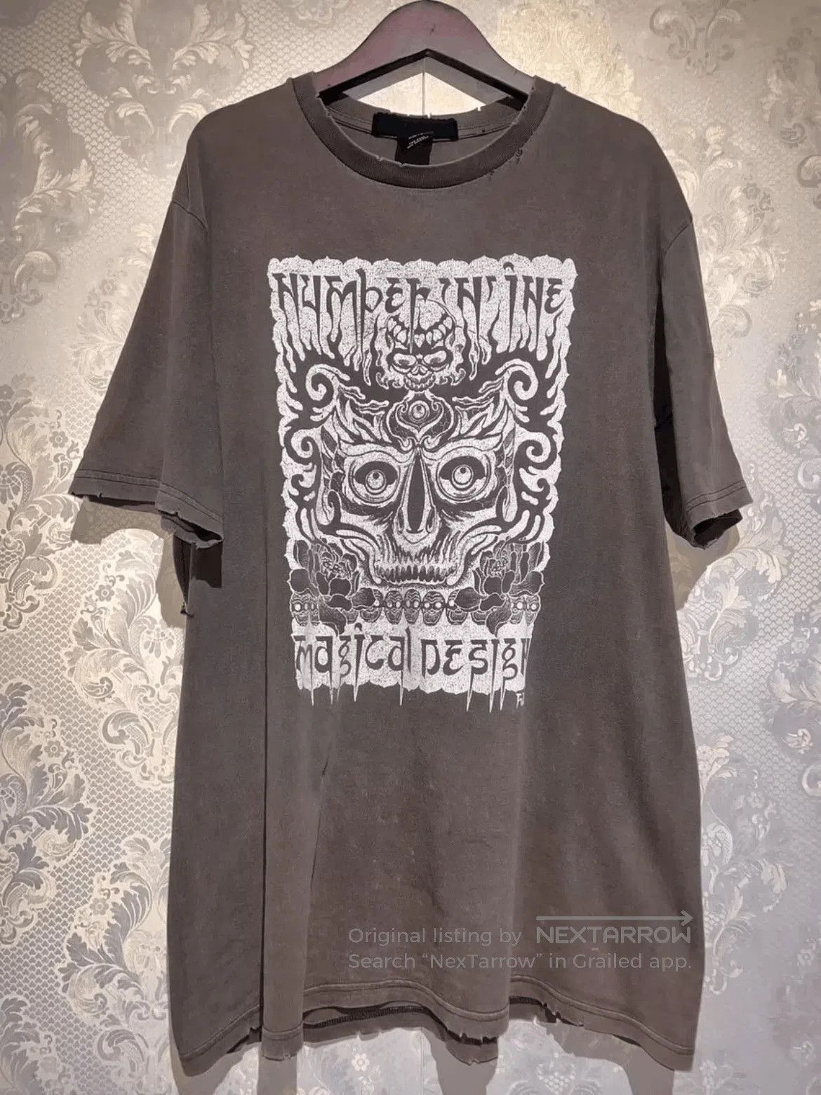 Number (N)ine Sz 5 Number Nine x Magical Design 04AW Pattern Tee. Size US L / EU 52-54 / 3 - 6 Thumbnail