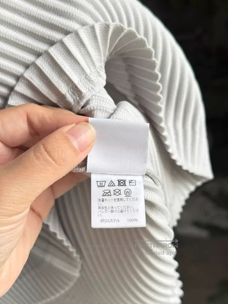 Issey Miyake Issey Miyake Light Gray Long Sleeve Size M / US 6-8 / IT 42-44 - 8 Thumbnail
