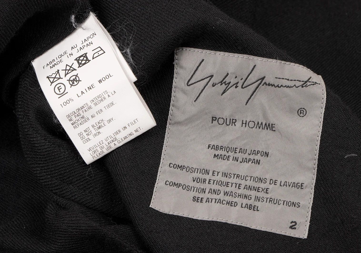 Yohji Yamamoto Yohji Yamamoto Wool Hooded Long Coat Black Size US M / EU 48-50 / 2 - 17 Thumbnail