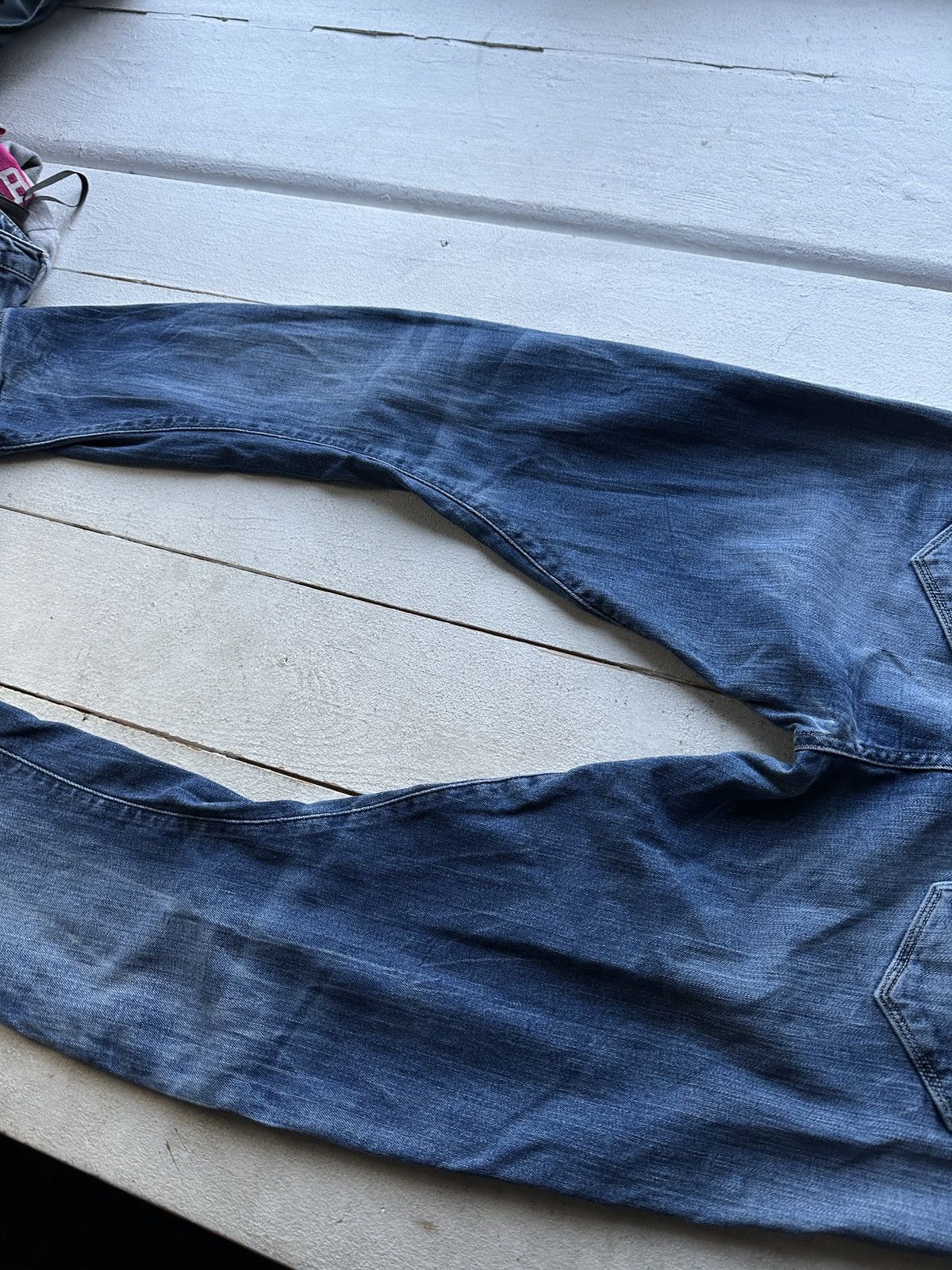 G-Star VNTG🚨96 G STAR RAW Jeans AVANT GARDE Washed Denim y2k 3301 Size 36" / US 14 / IT 50 - 12 Thumbnail