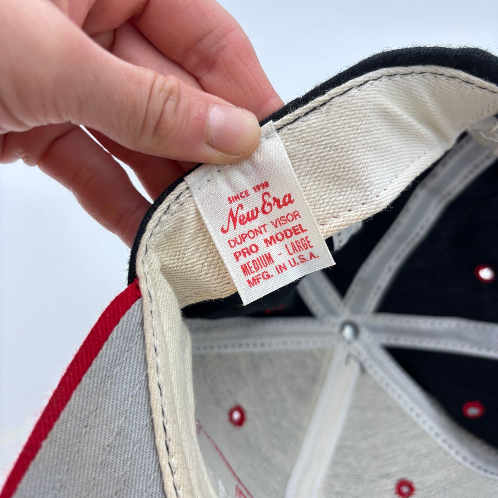 New Era × Vintage VTG 90s Panavision Desperate Measures Cast Crew Hat 19/24 Size ONE SIZE - 10 Thumbnail