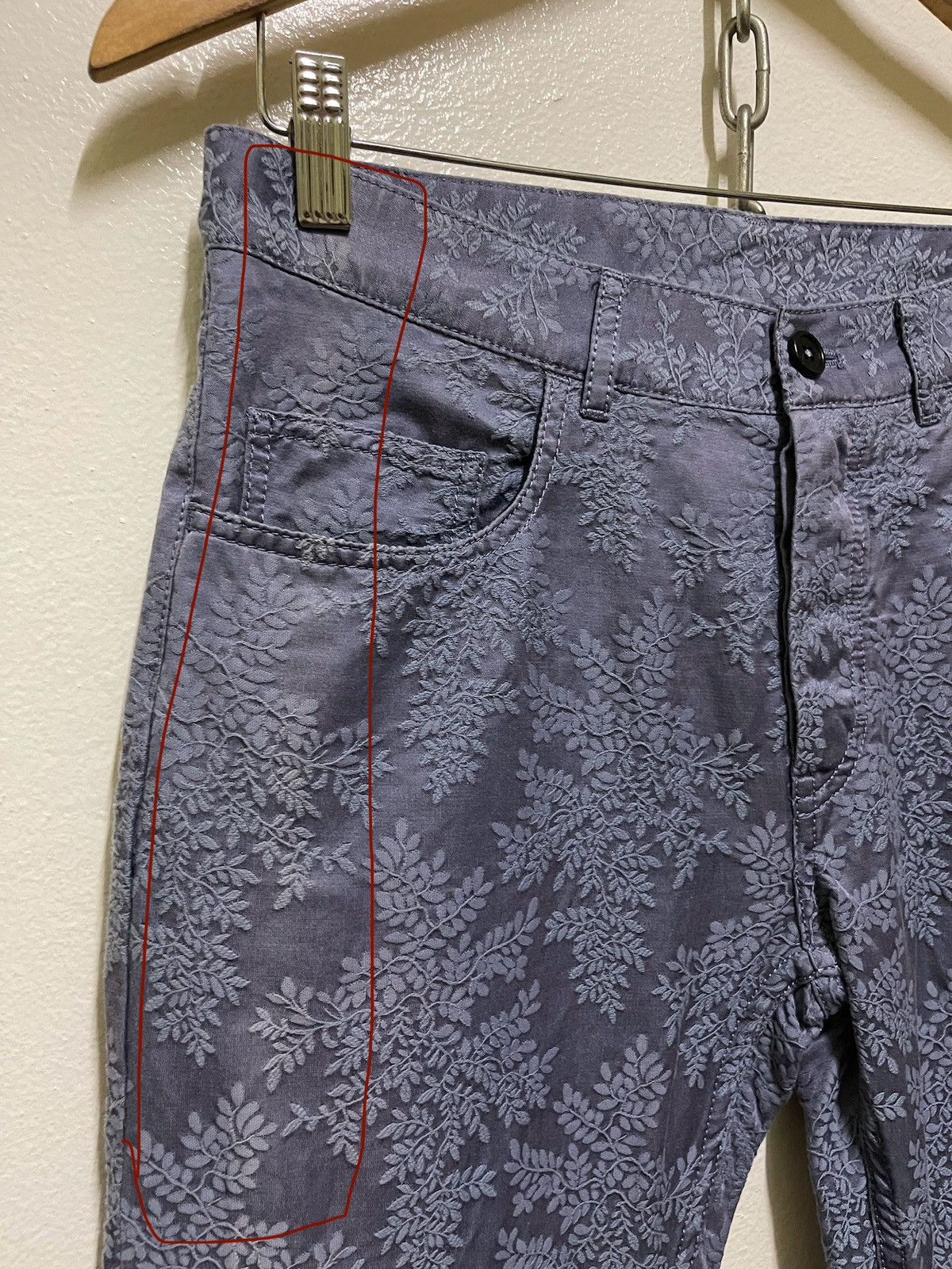 Ann Demeulemeester Ann Demeulemeester Embroidery Floral Pattern Pants Size US 30 / EU 46 - 2 Thumbnail