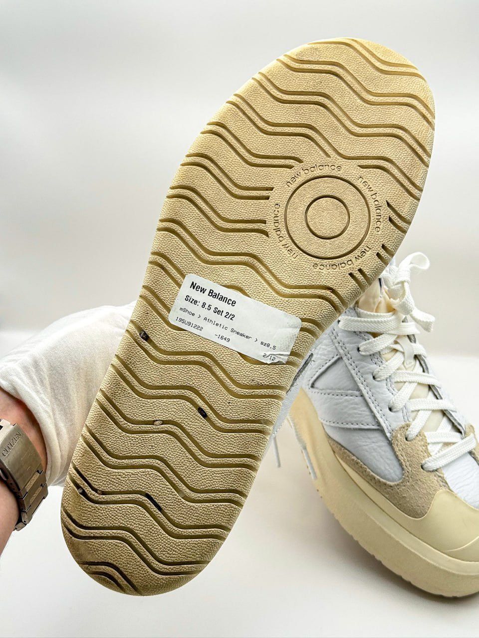 New Balance New Balance CT302 White/Cream Leather Sneakers Size US 8.5 / EU 41-42 - 14 Thumbnail