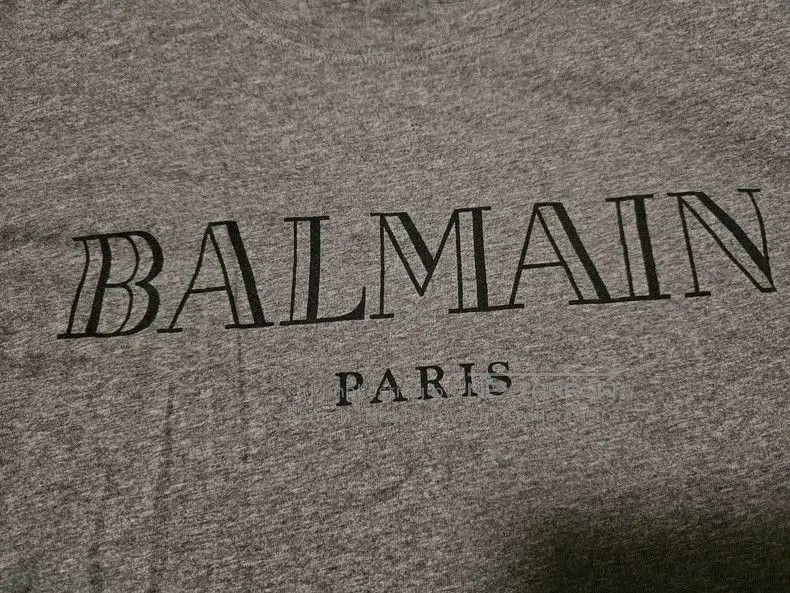 Balmain Balmain Paris Logo Short Sleeve T. Size US L / EU 52-54 / 3 - 2 Thumbnail