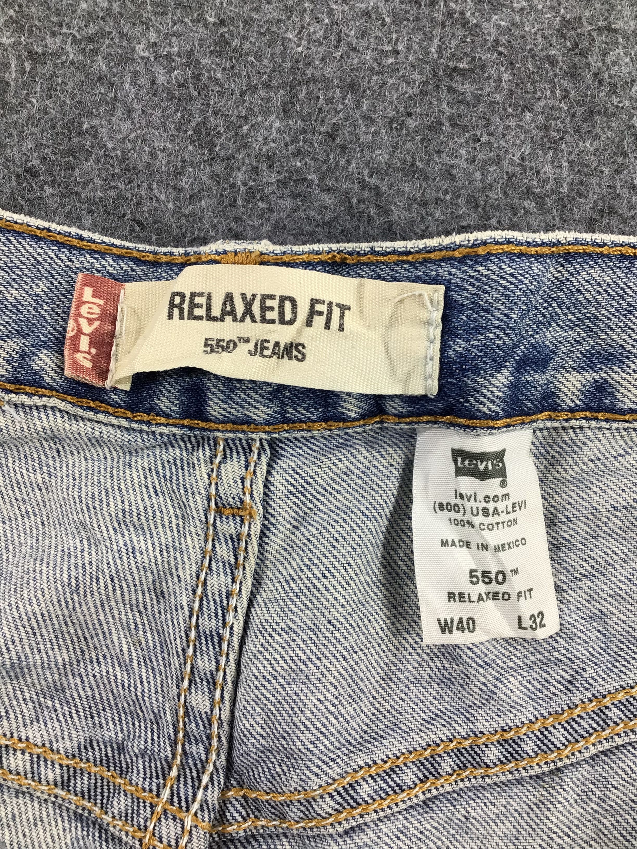 Levi's Vintage Levis 550 Jeans -J852 Size US 39 - 11 Thumbnail