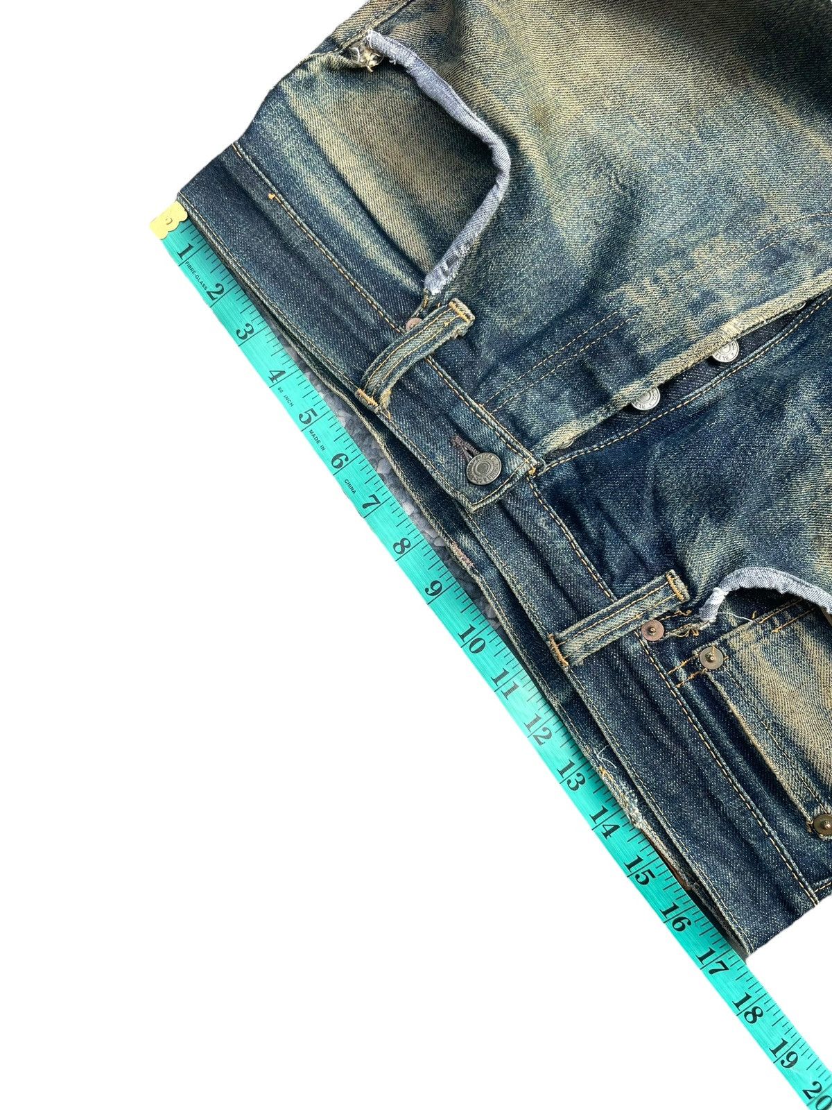 Japanese Brand × Vintage Vintage Gleem Selvedge Distresed Denim Size US 34 / EU 50 - 22 Thumbnail