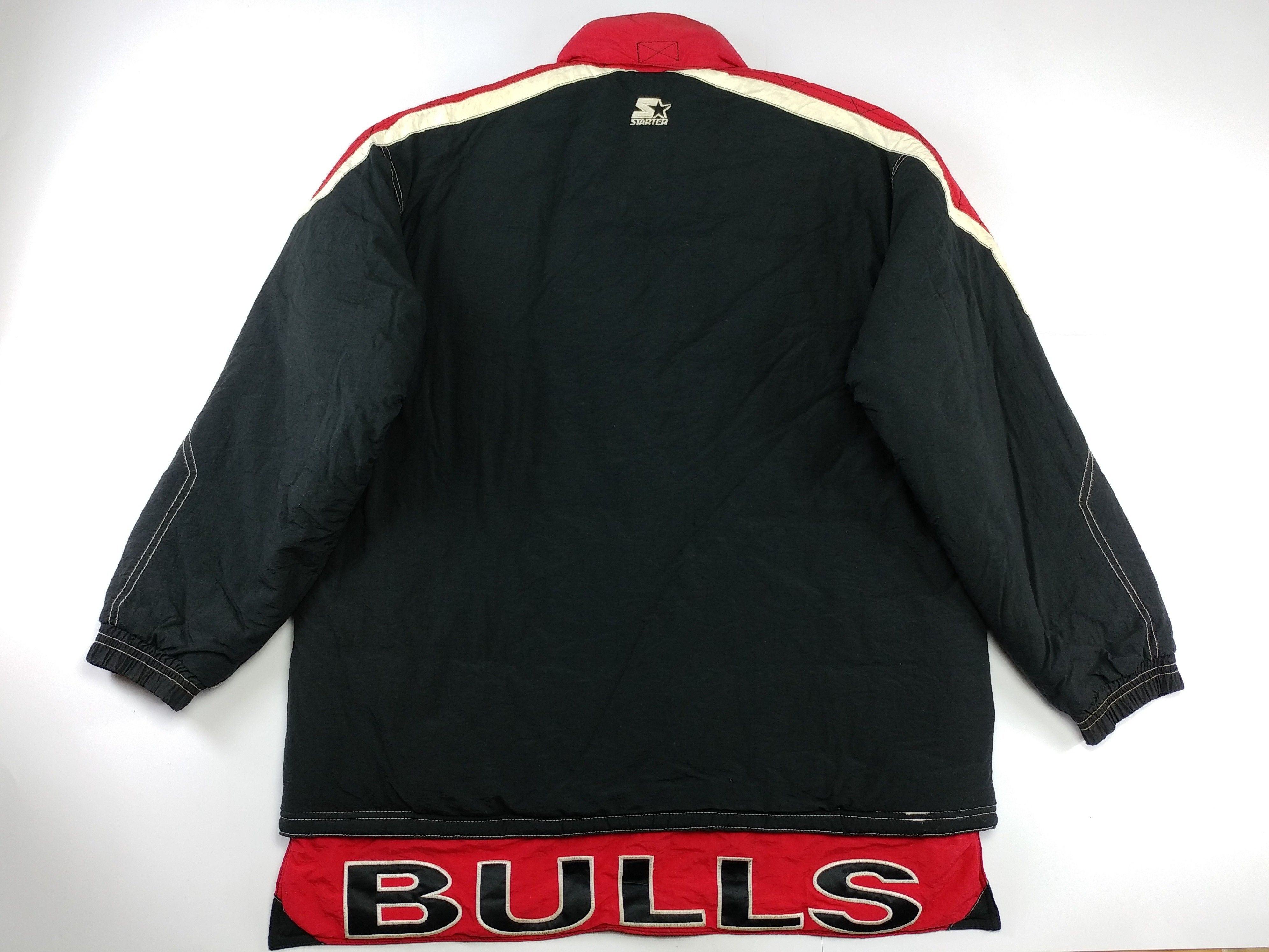 Starter NBA Chicago Bulls jacket, Starter basketball vintage 90s L Size US L / EU 52-54 / 3 - 9 Thumbnail