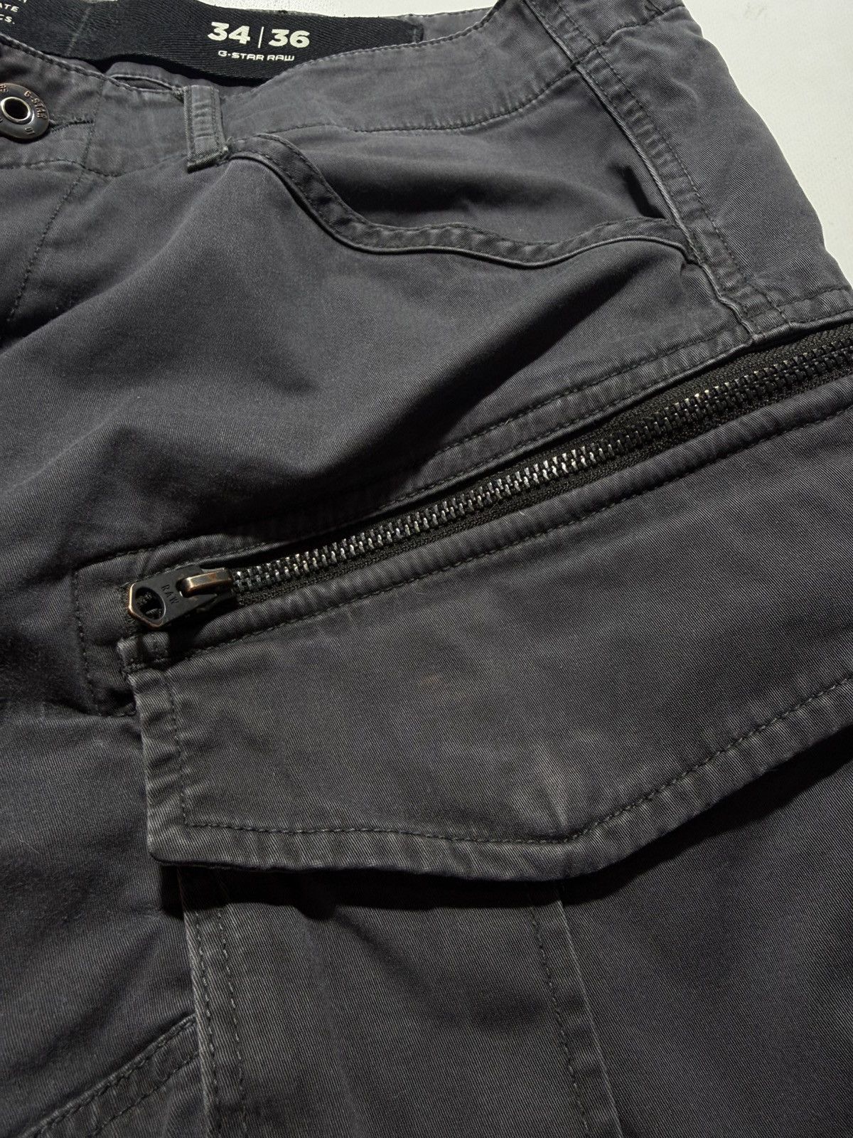 G-Star G-Star Robic Zip 3D Regular Tapered Cargo Pants Size US 34 / EU 50 - 5 Thumbnail