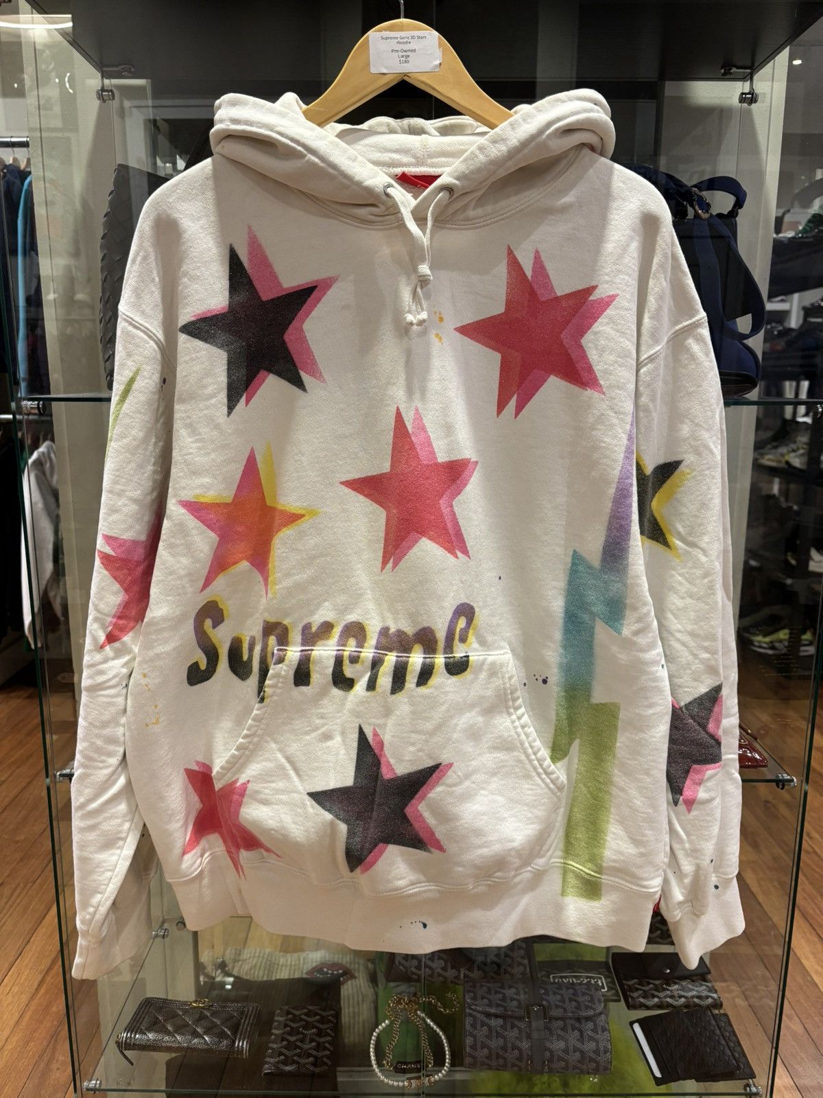 Supreme Supreme Gonz 3D Stars Hoodie Size US L / EU 52-54 / 3 - 1 Thumbnail