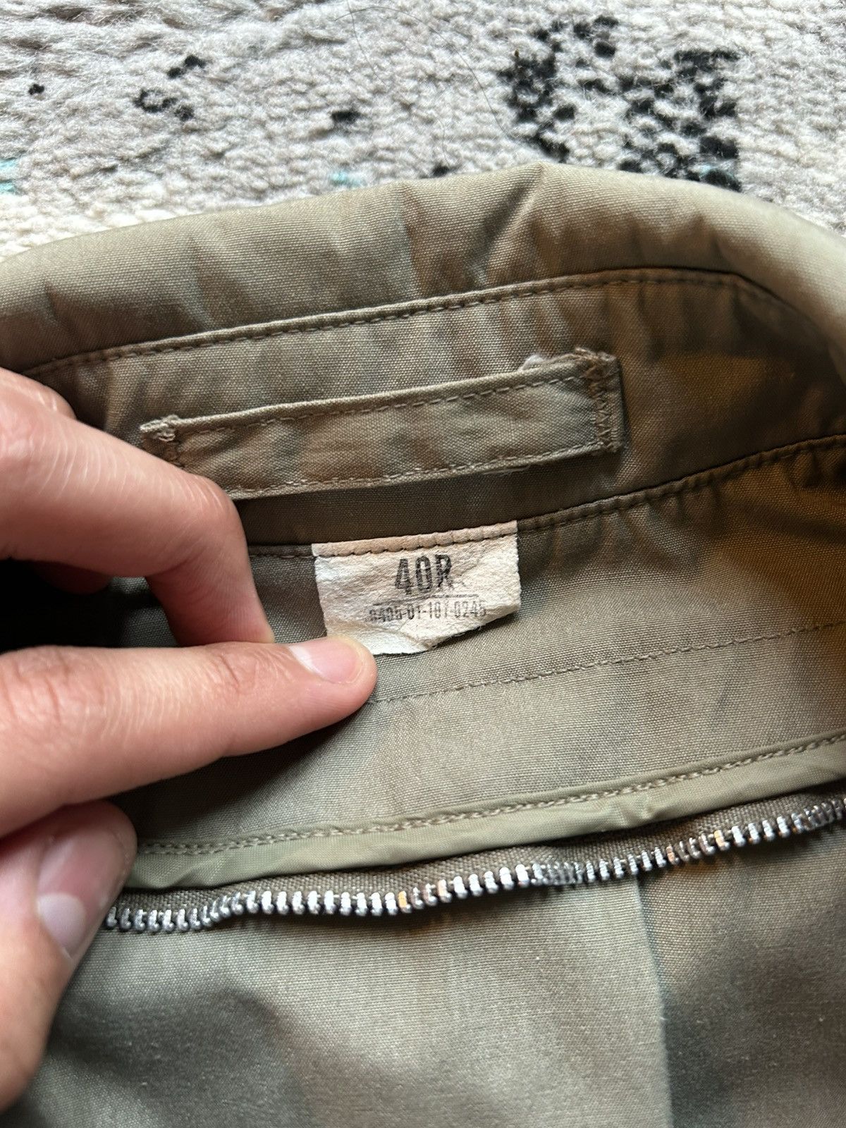 Vintage Military trench coat Size US M / EU 48-50 / 2 - 2 Thumbnail