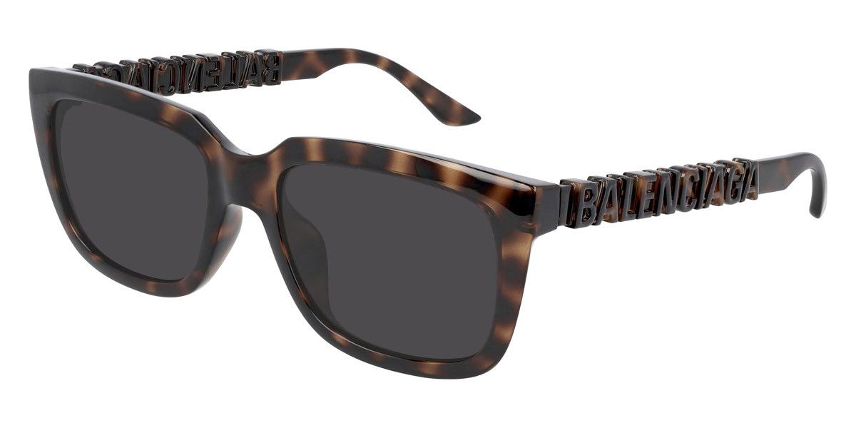 Balenciaga BB0108S 002 Brown Balenciaga logo Sunglasses Size ONE SIZE - 3 Thumbnail
