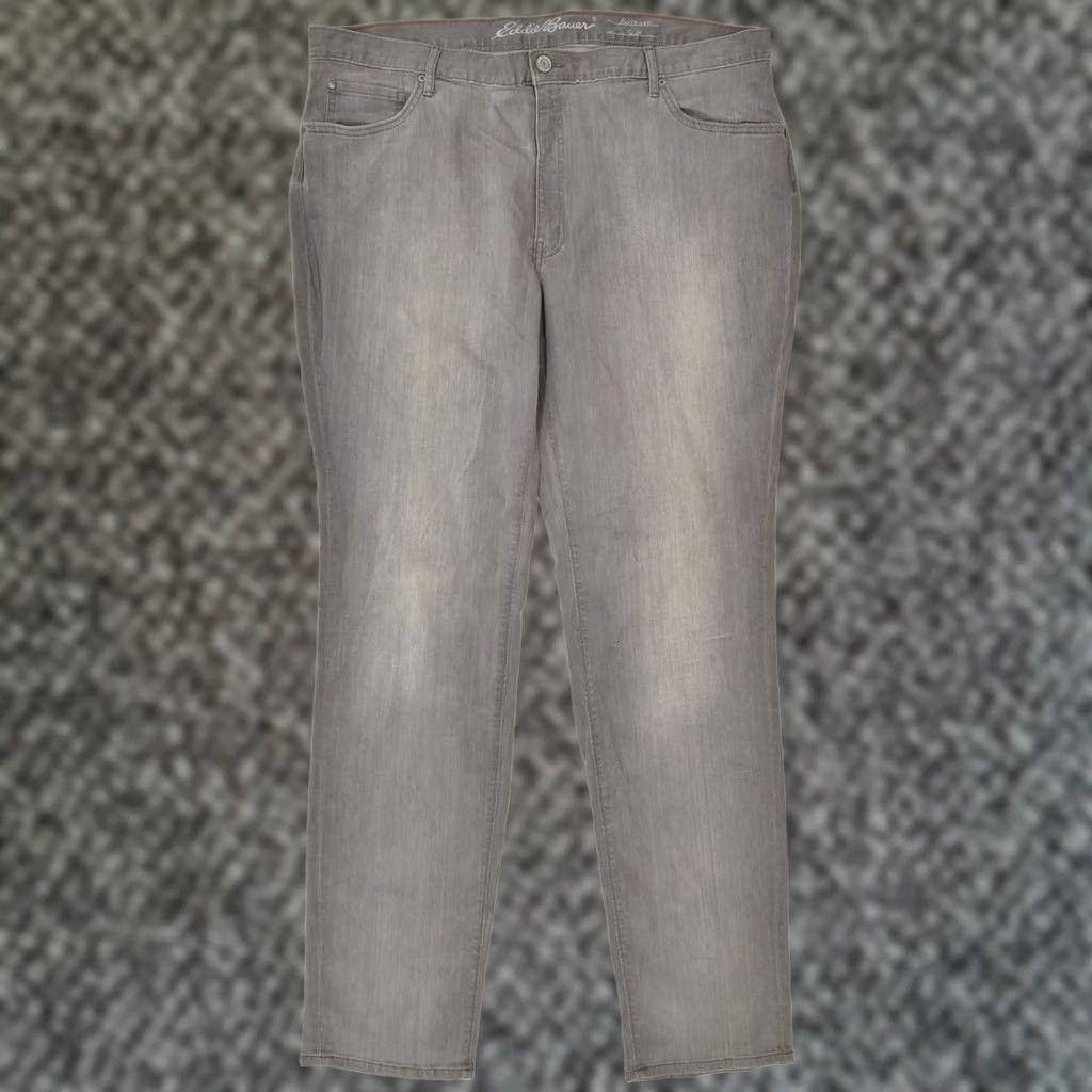 Eddie Bauer EDDIE BAUER Jeans Womens 40 Grey Slim Boyfriend Cotton Classic W40 L34 Size 27" / US 4 / IT 40 - 1 Thumbnail
